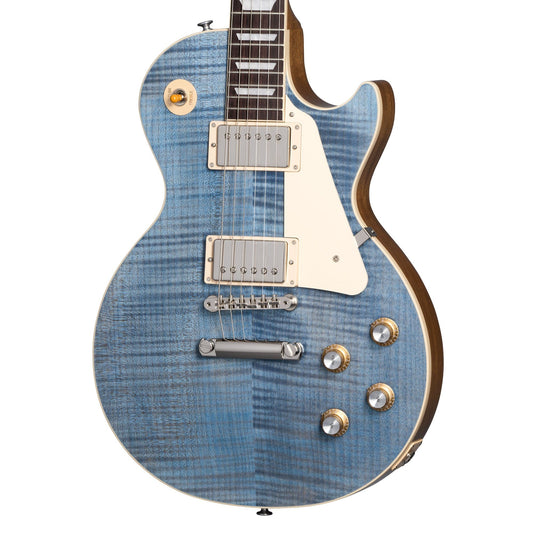Gibson Original Les Paul Standard '60s Figured Top Ocean Blue Electric Guitars / Solid Body
