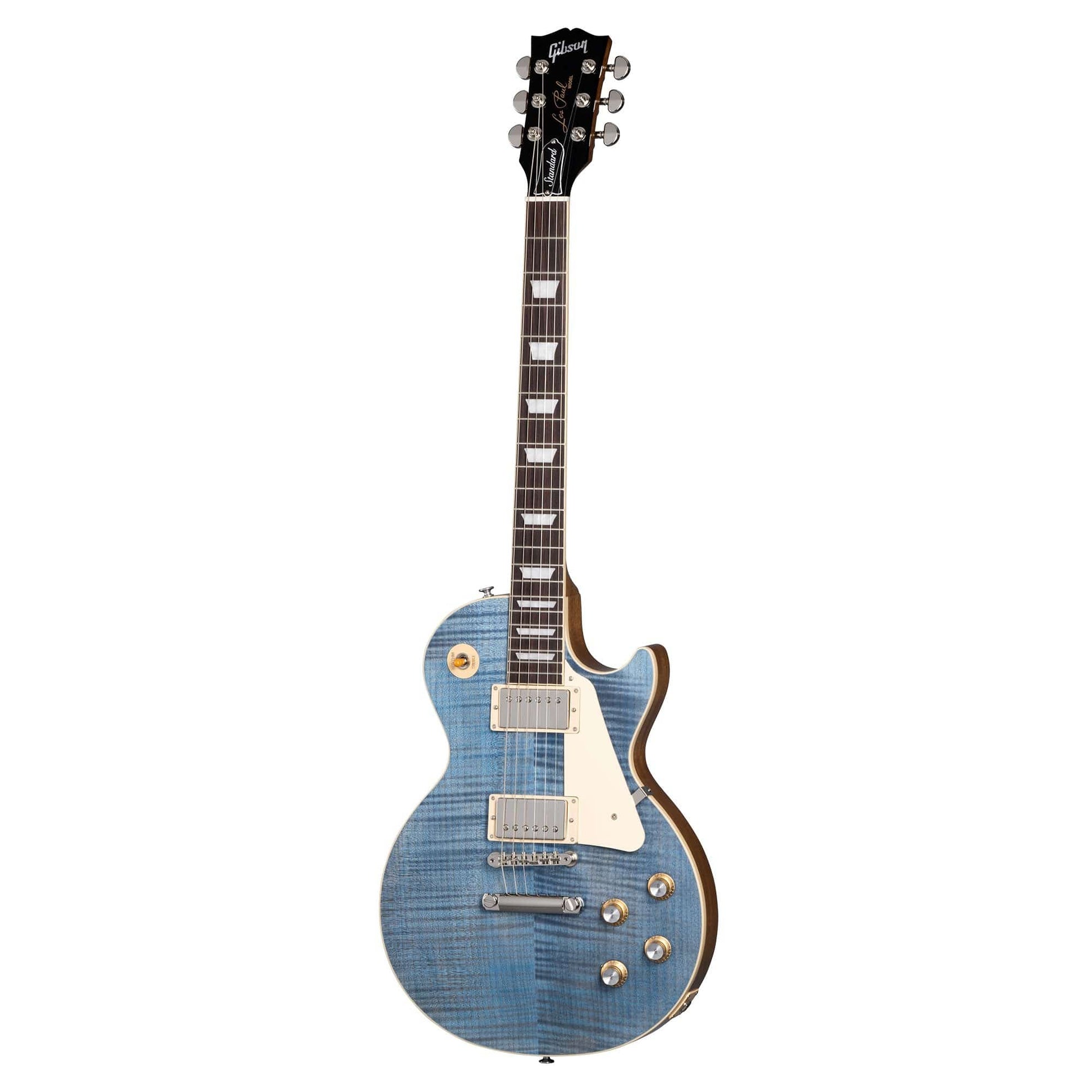Gibson Original Les Paul Standard '60s Figured Top Ocean Blue Electric Guitars / Solid Body