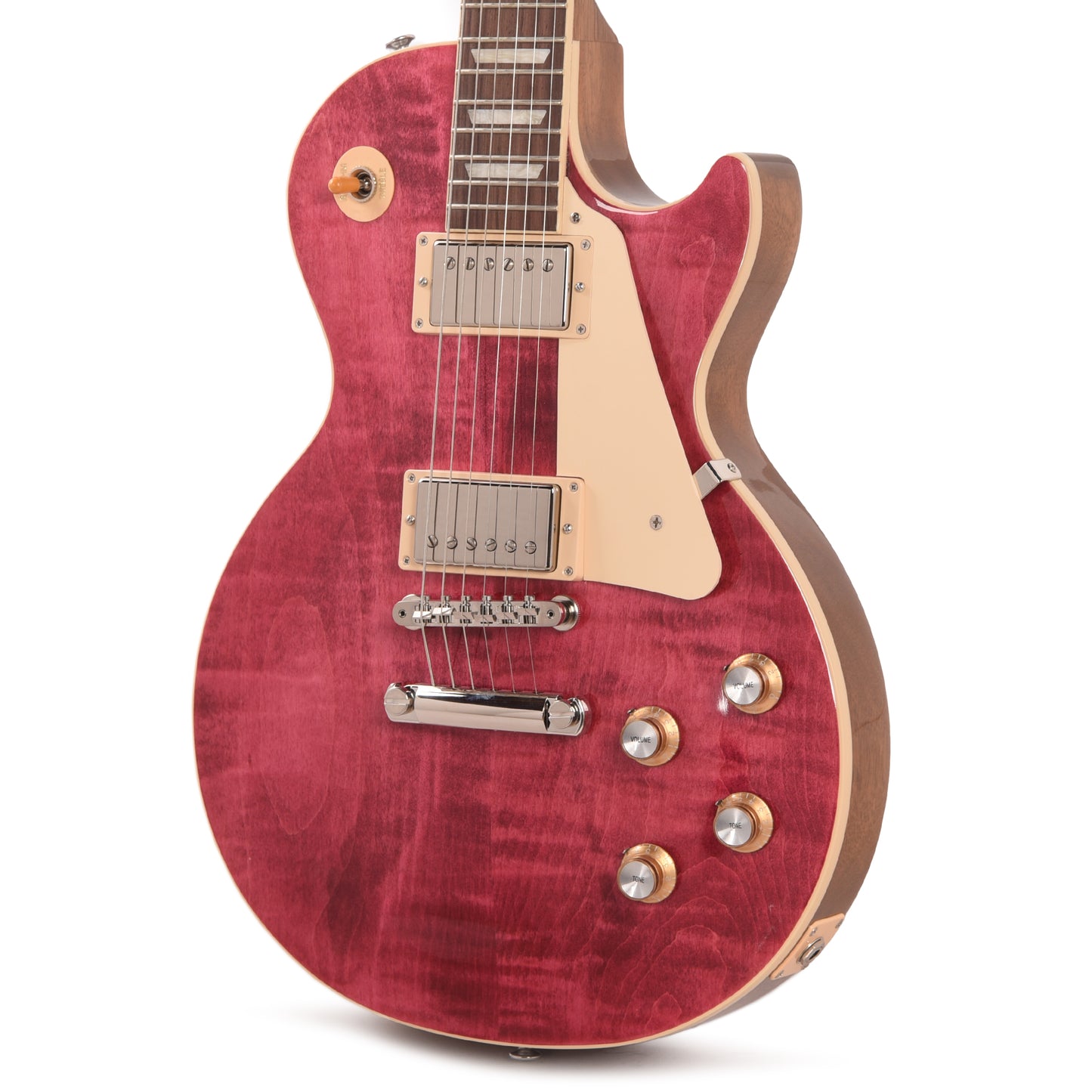 Gibson Original Les Paul Standard '60s Figured Top Translucent Fuchsia Electric Guitars / Solid Body