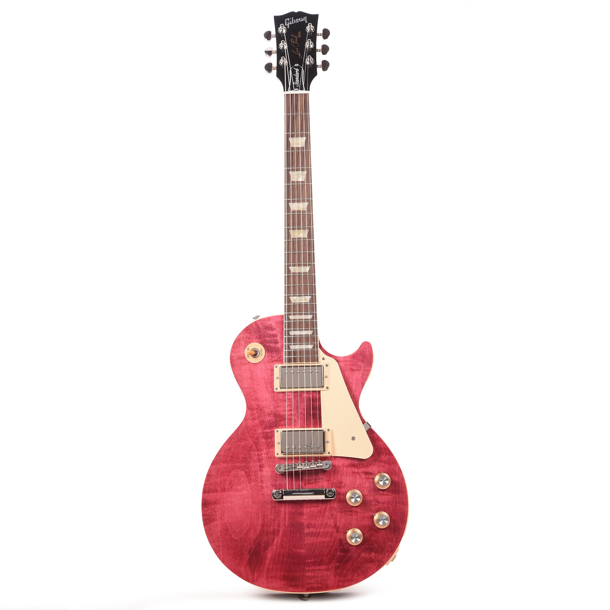 Gibson Original Les Paul Standard '60s Figured Top Translucent Fuchsia Electric Guitars / Solid Body