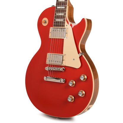 Gibson Original Les Paul Standard '60s Plain Top Cardinal Red Top Electric Guitars / Solid Body