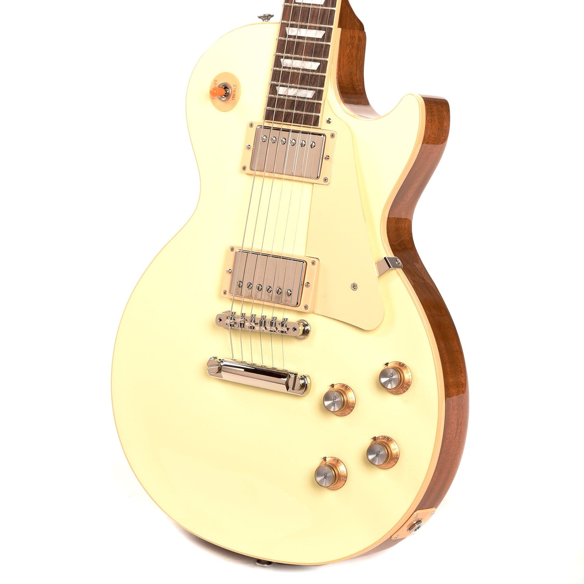 Gibson Original Les Paul Standard '60s Plain Top Classic White Top Electric Guitars / Solid Body