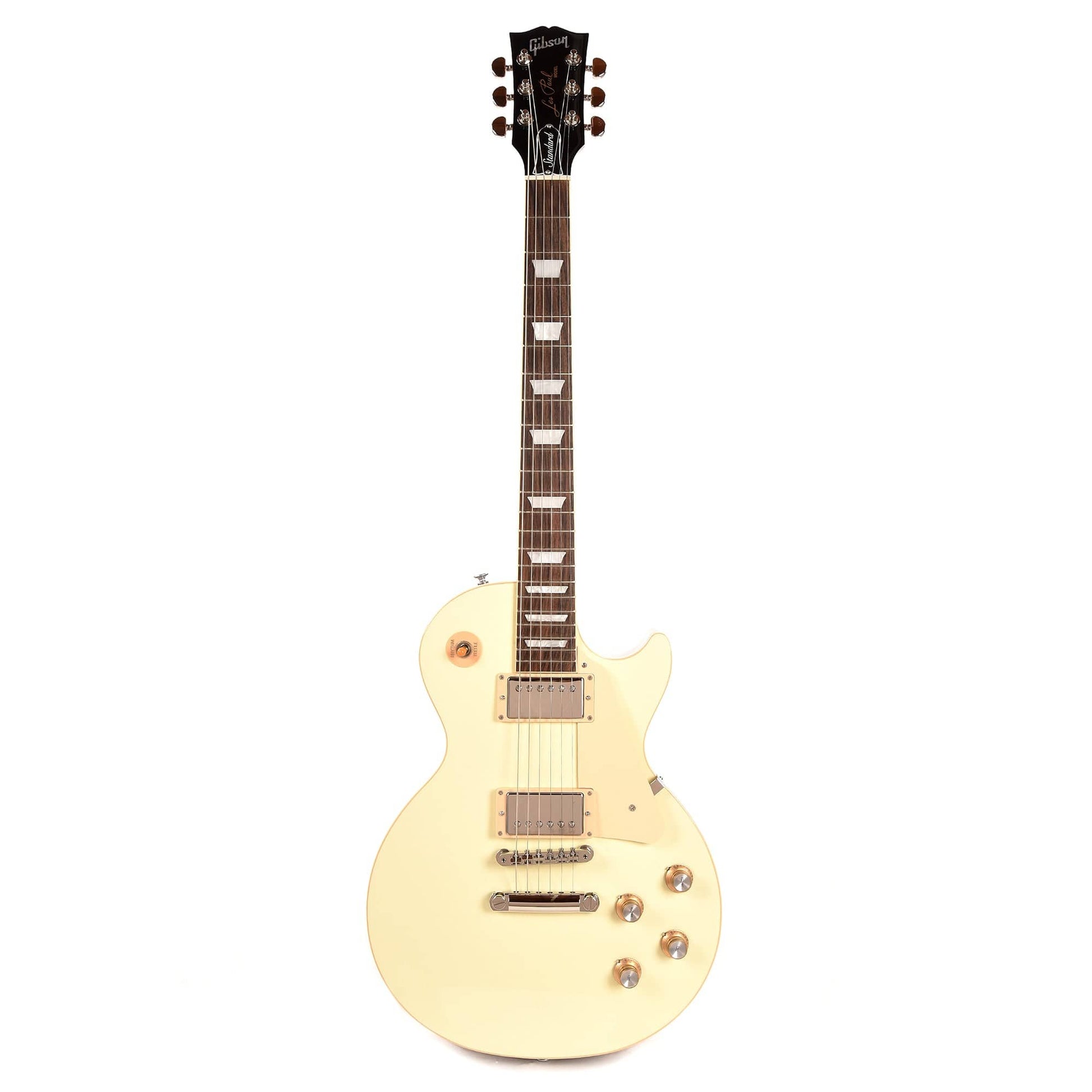 Gibson Original Les Paul Standard '60s Plain Top Classic White Top Electric Guitars / Solid Body