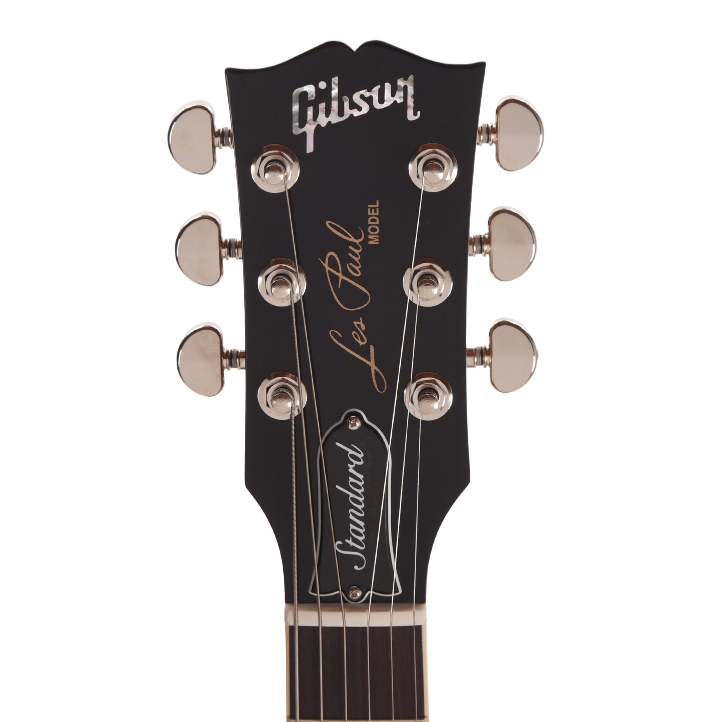 Gibson Original Les Paul Standard '60s Plain Top Ebony Top Electric Guitars / Solid Body