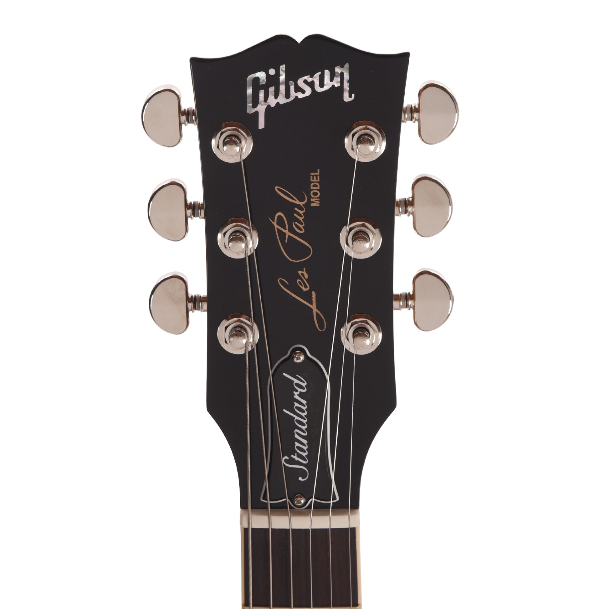 Gibson Original Les Paul Standard '60s Plain Top Ebony Top Electric Guitars / Solid Body