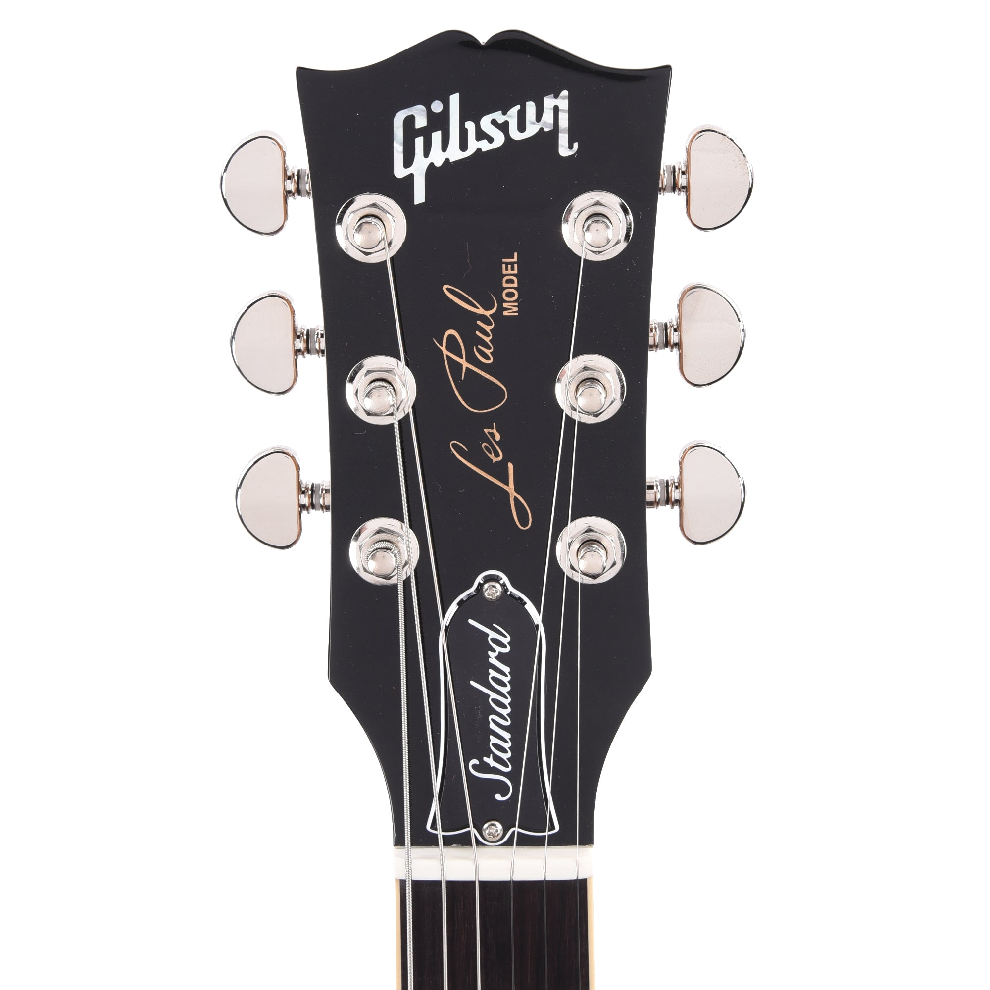Gibson Original Les Paul Standard '60s Plain Top Ebony Top Electric Guitars / Solid Body