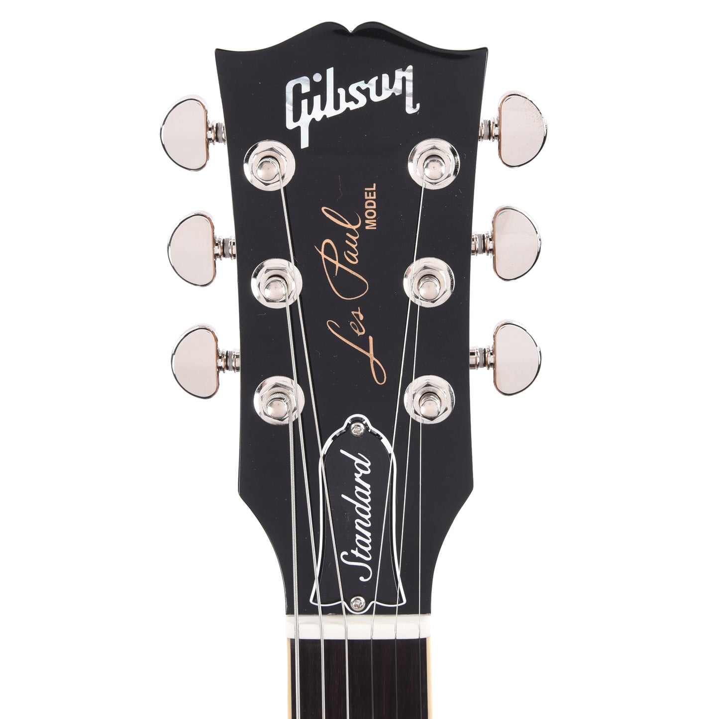 Gibson Original Les Paul Standard '60s Plain Top Ebony Top Electric Guitars / Solid Body