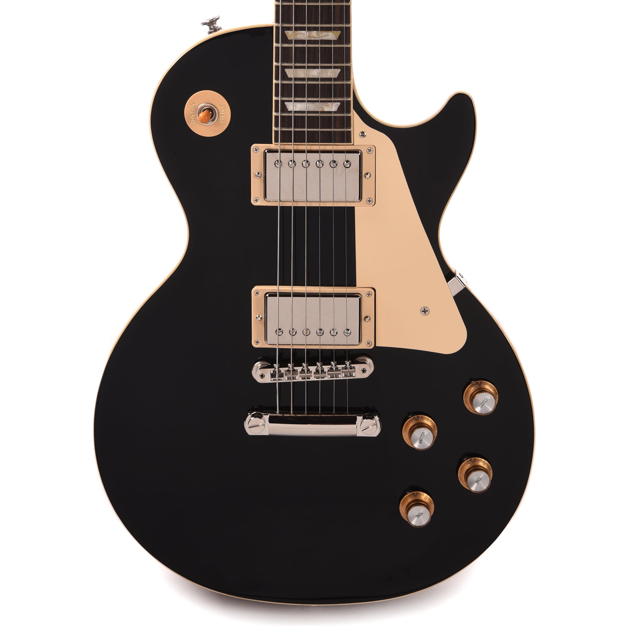 Gibson Original Les Paul Standard '60s Plain Top Ebony Top Electric Guitars / Solid Body