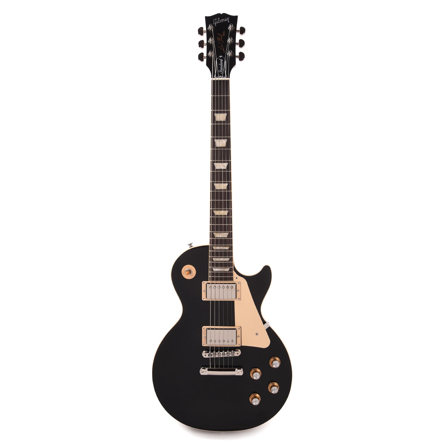 Gibson Original Les Paul Standard '60s Plain Top Ebony Top Electric Guitars / Solid Body
