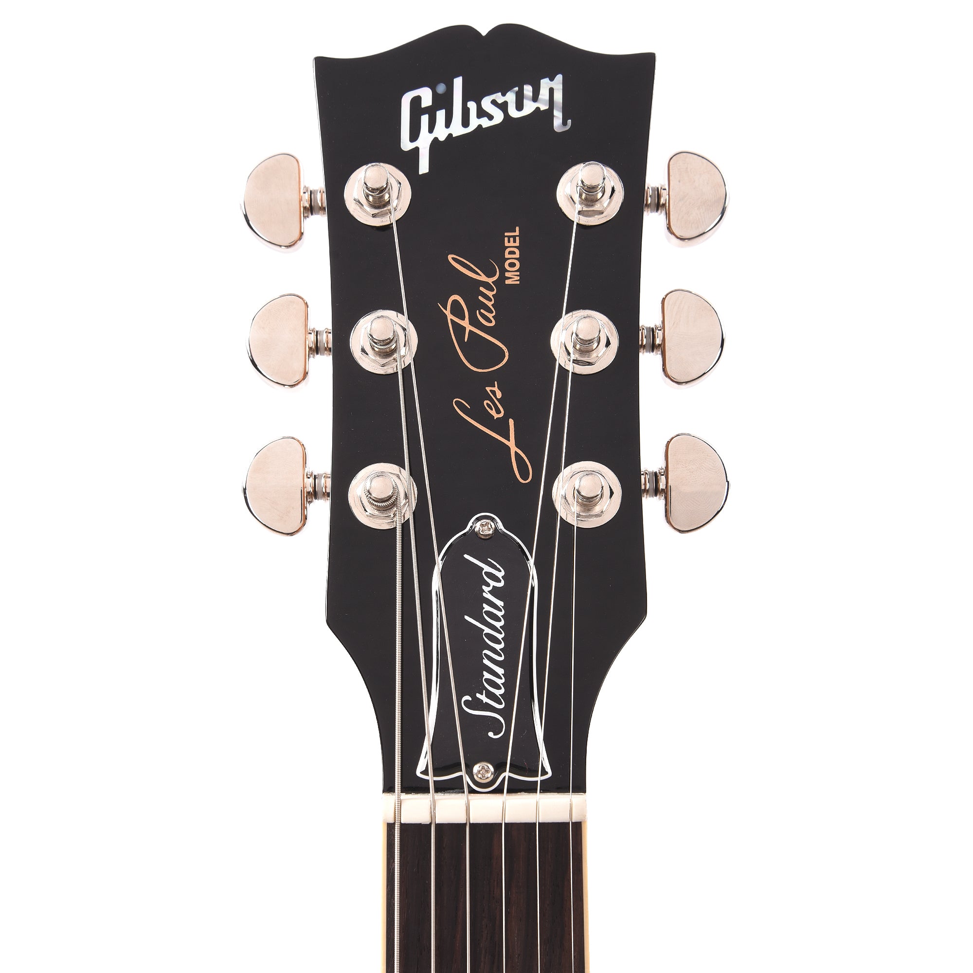 Gibson Original Les Paul Standard '60s Plain Top Ebony Top Electric Guitars / Solid Body