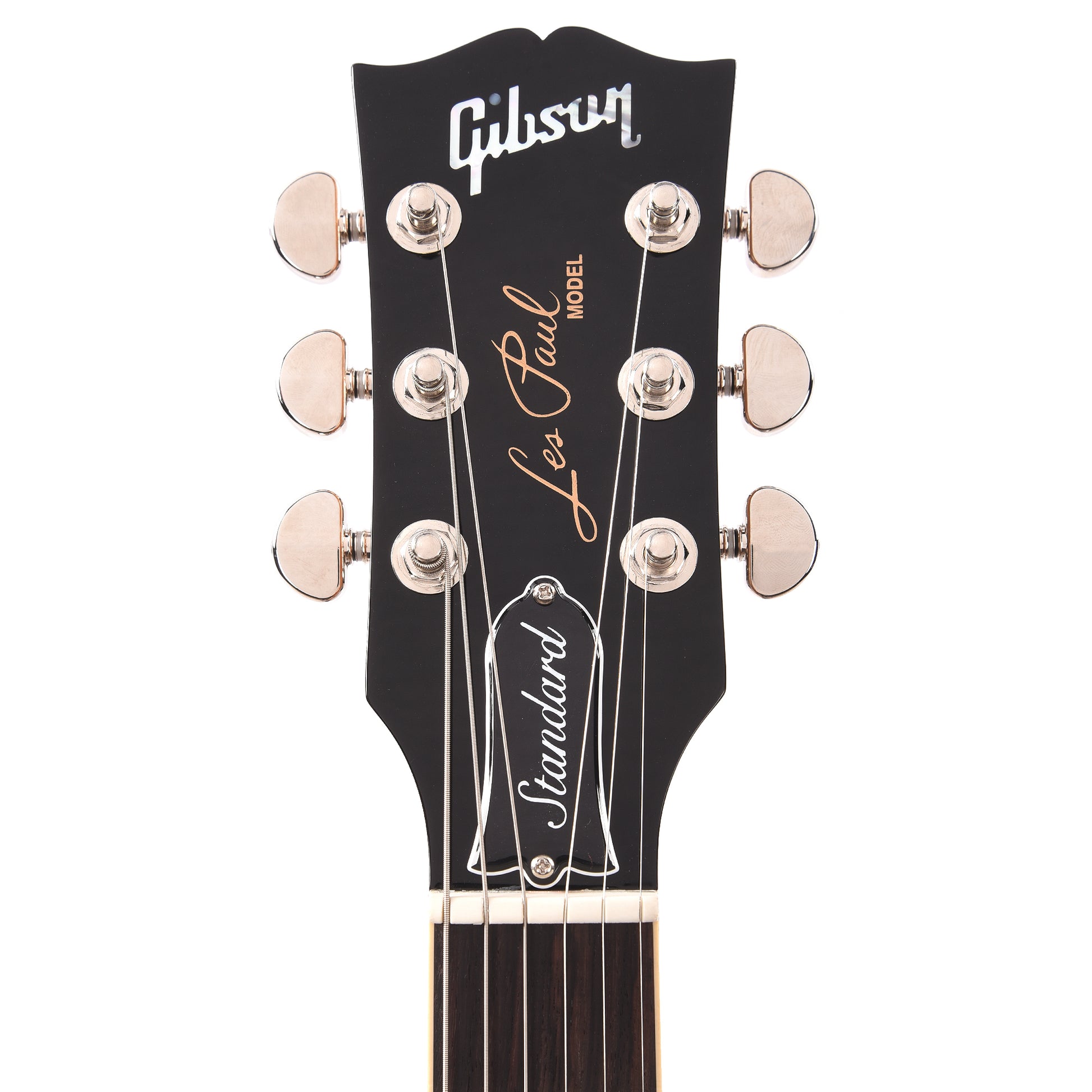 Gibson Original Les Paul Standard '60s Plain Top Ebony Top Electric Guitars / Solid Body