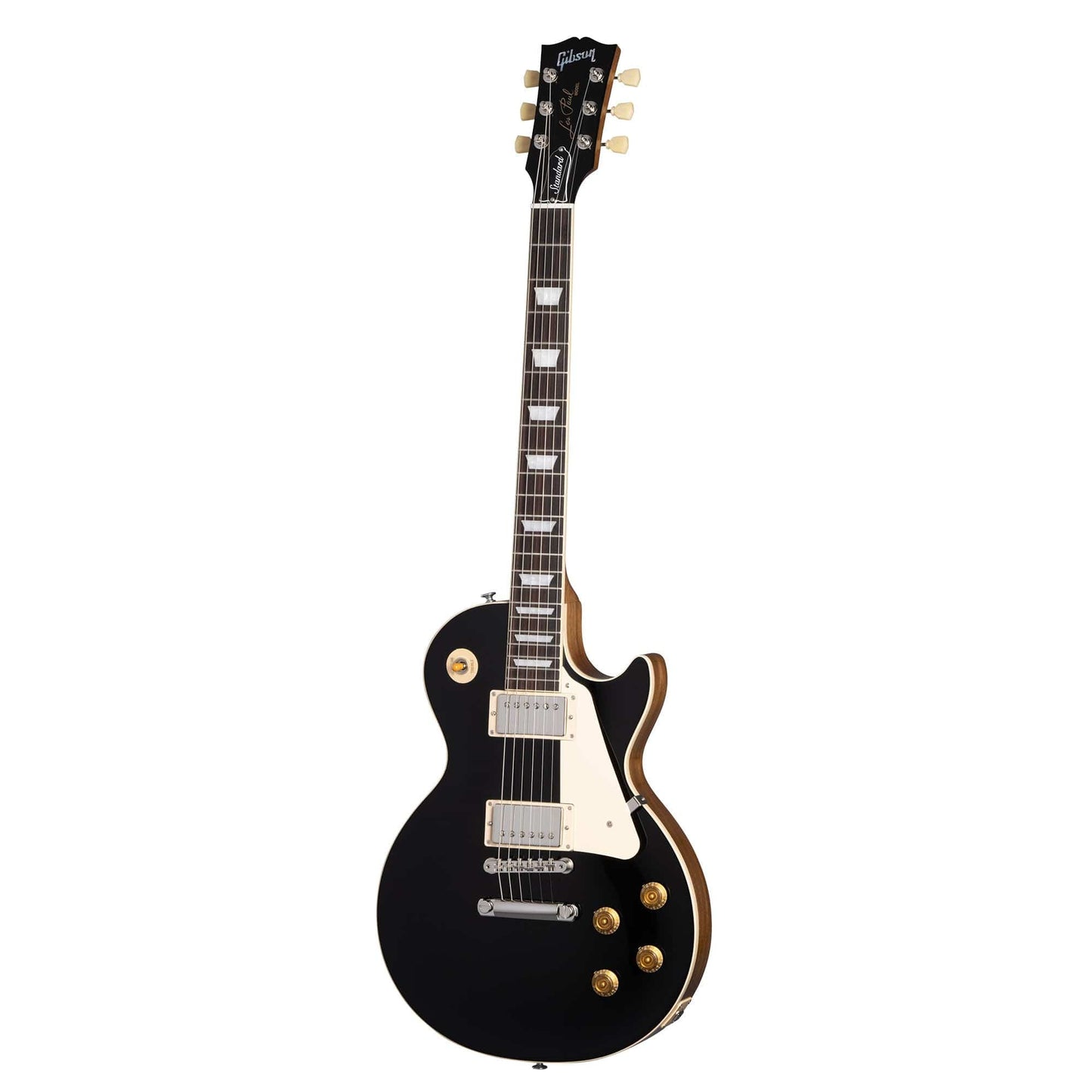 Gibson Original Les Paul Standard '60s Plain Top Ebony Top Electric Guitars / Solid Body
