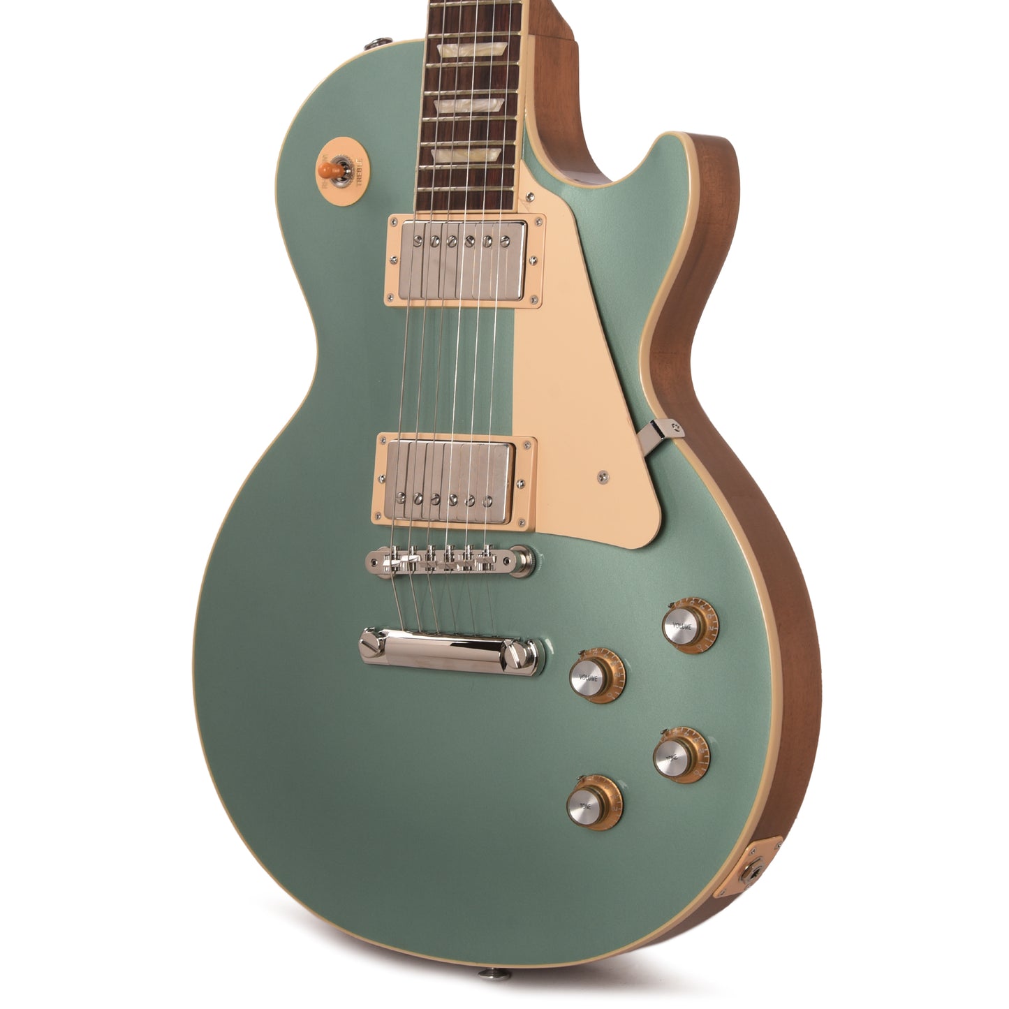 Gibson Original Les Paul Standard '60s Plain Top Inverness Green Top Electric Guitars / Solid Body