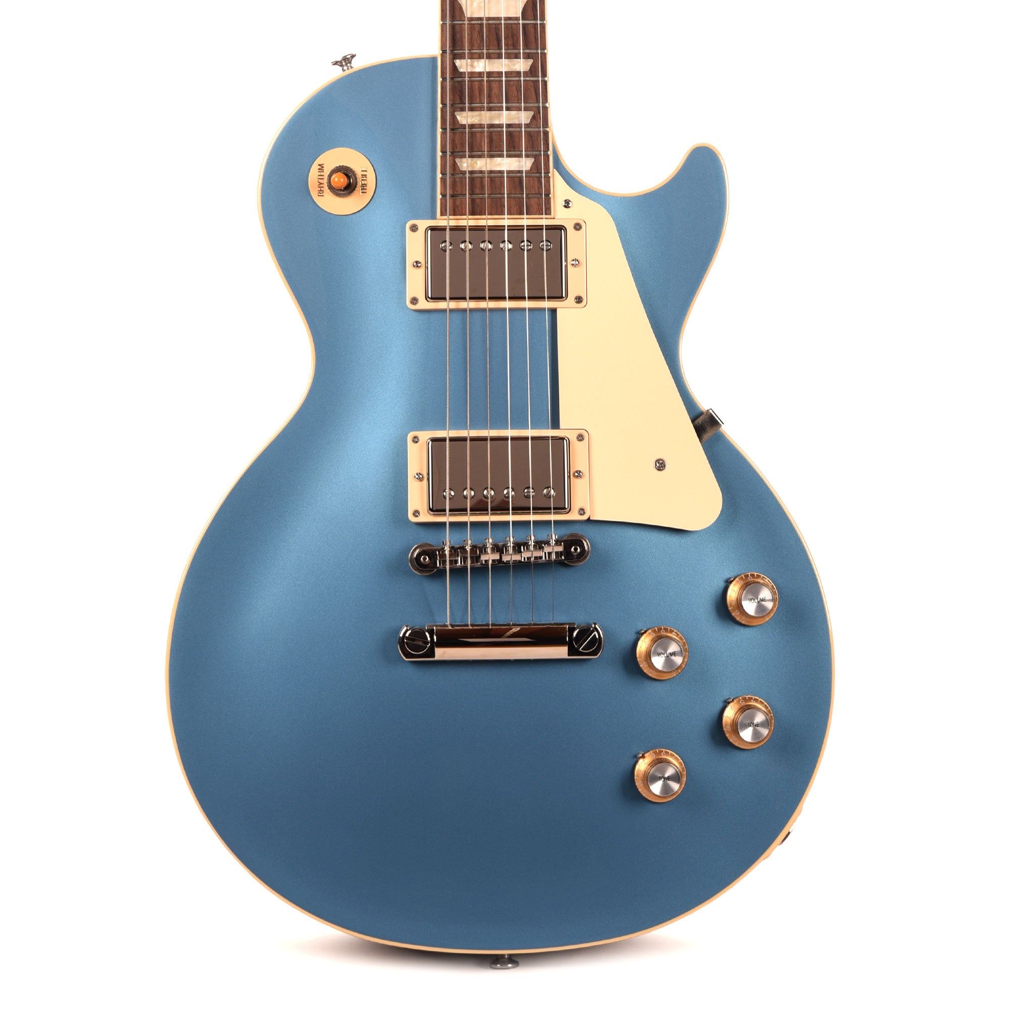 Gibson Original Les Paul Standard '60s Plain Top Pelham Blue Top Electric Guitars / Solid Body