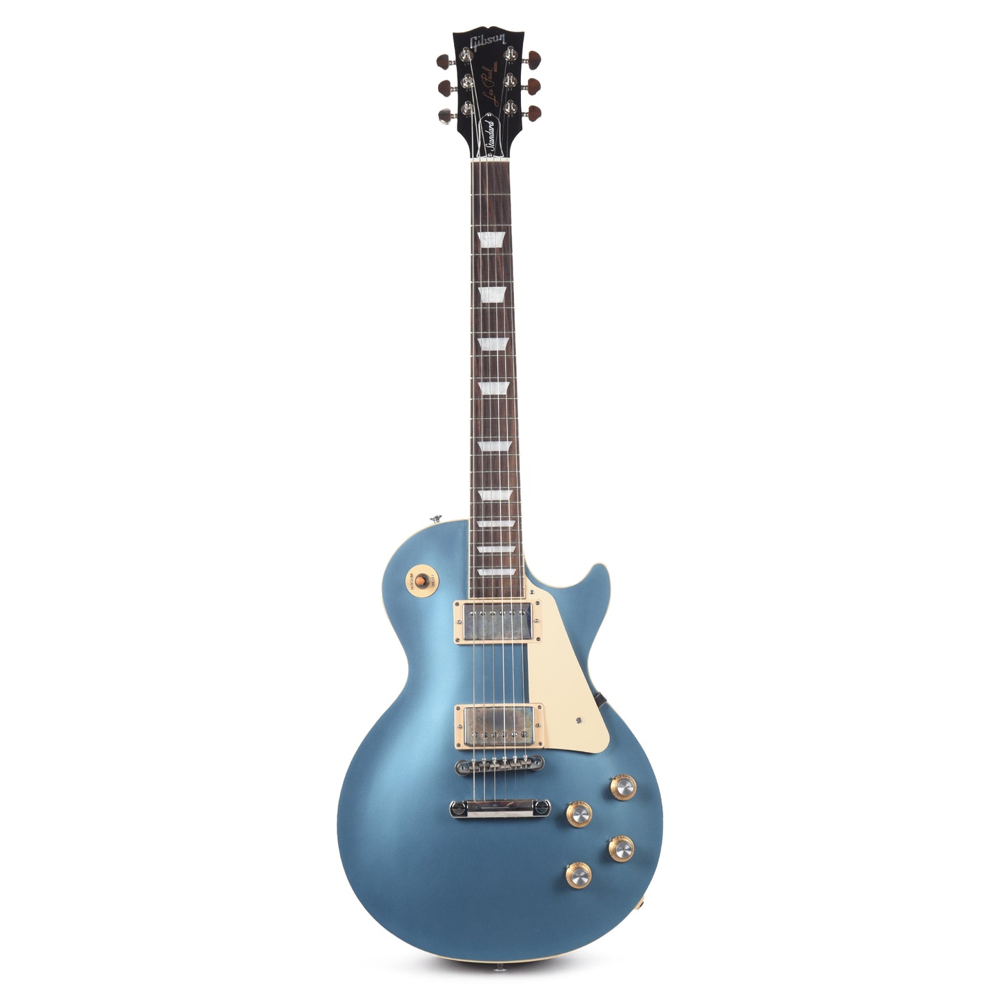 Gibson Original Les Paul Standard '60s Plain Top Pelham Blue Top Electric Guitars / Solid Body