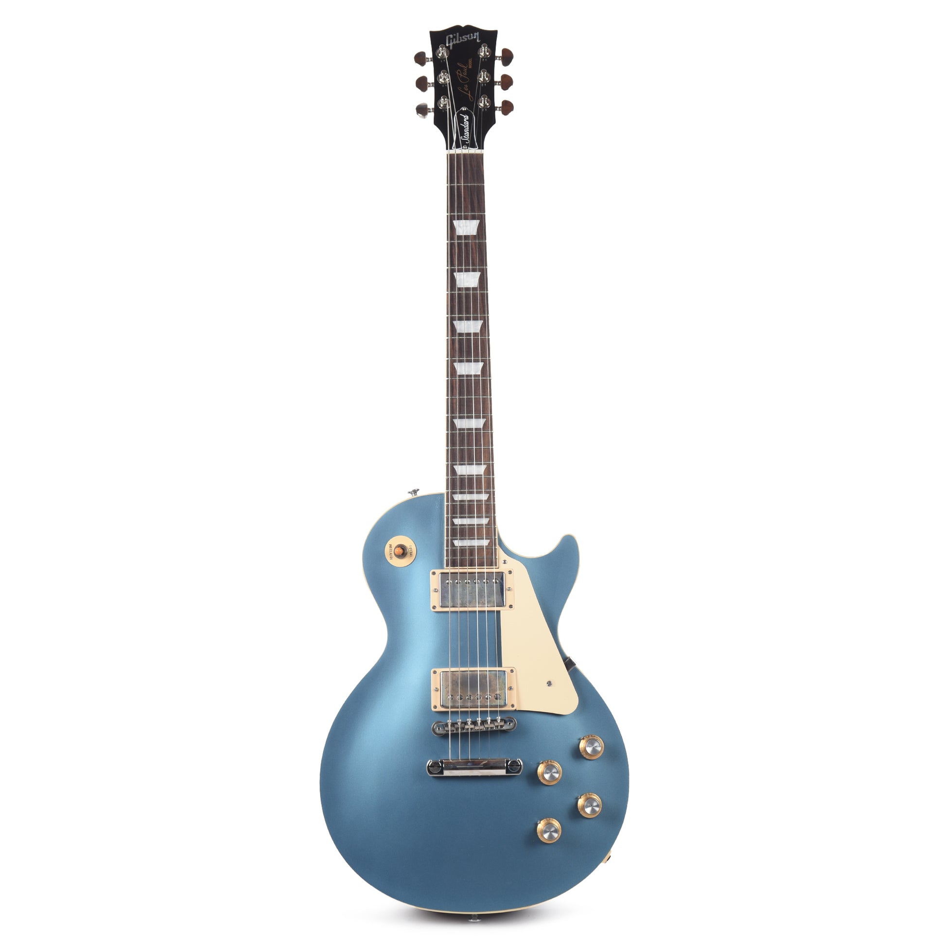 Gibson Original Les Paul Standard '60s Plain Top Pelham Blue Top Electric Guitars / Solid Body