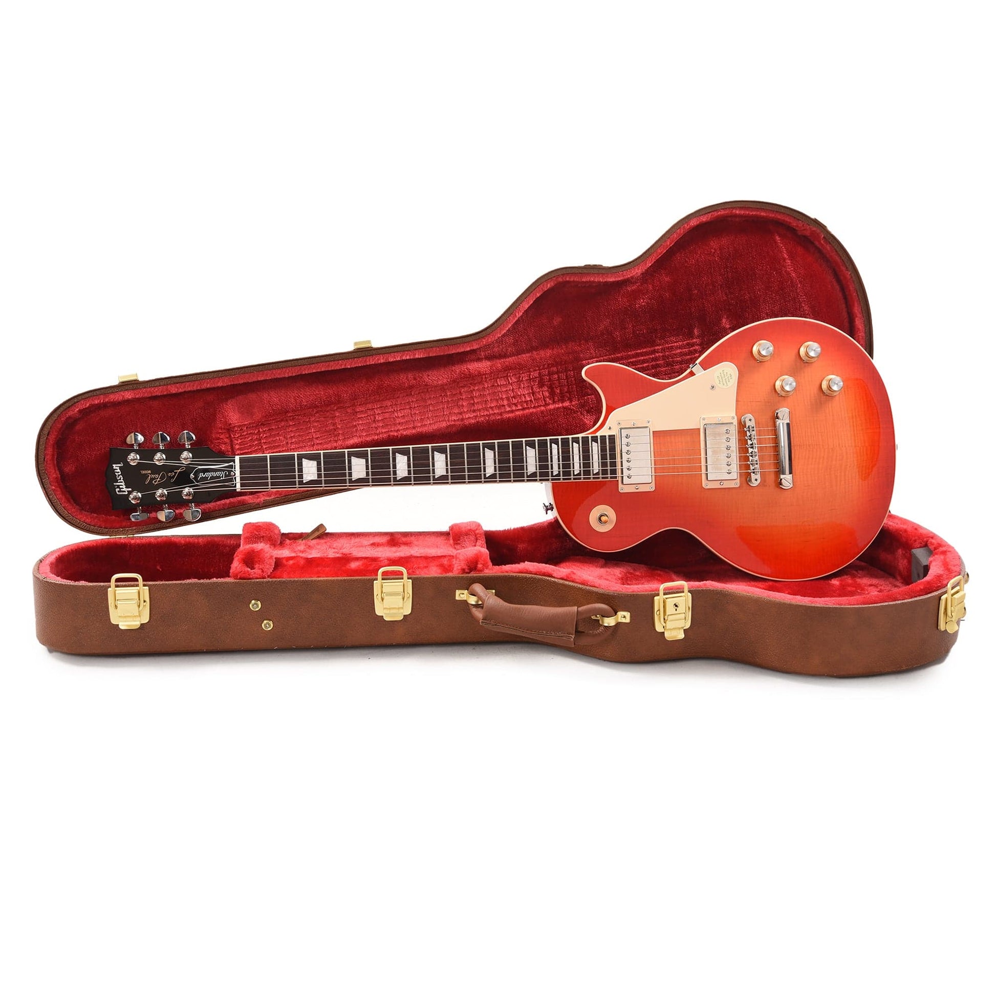 Gibson Original Les Paul Standard '60s Tomato Soup Burst Electric Guitars / Solid Body