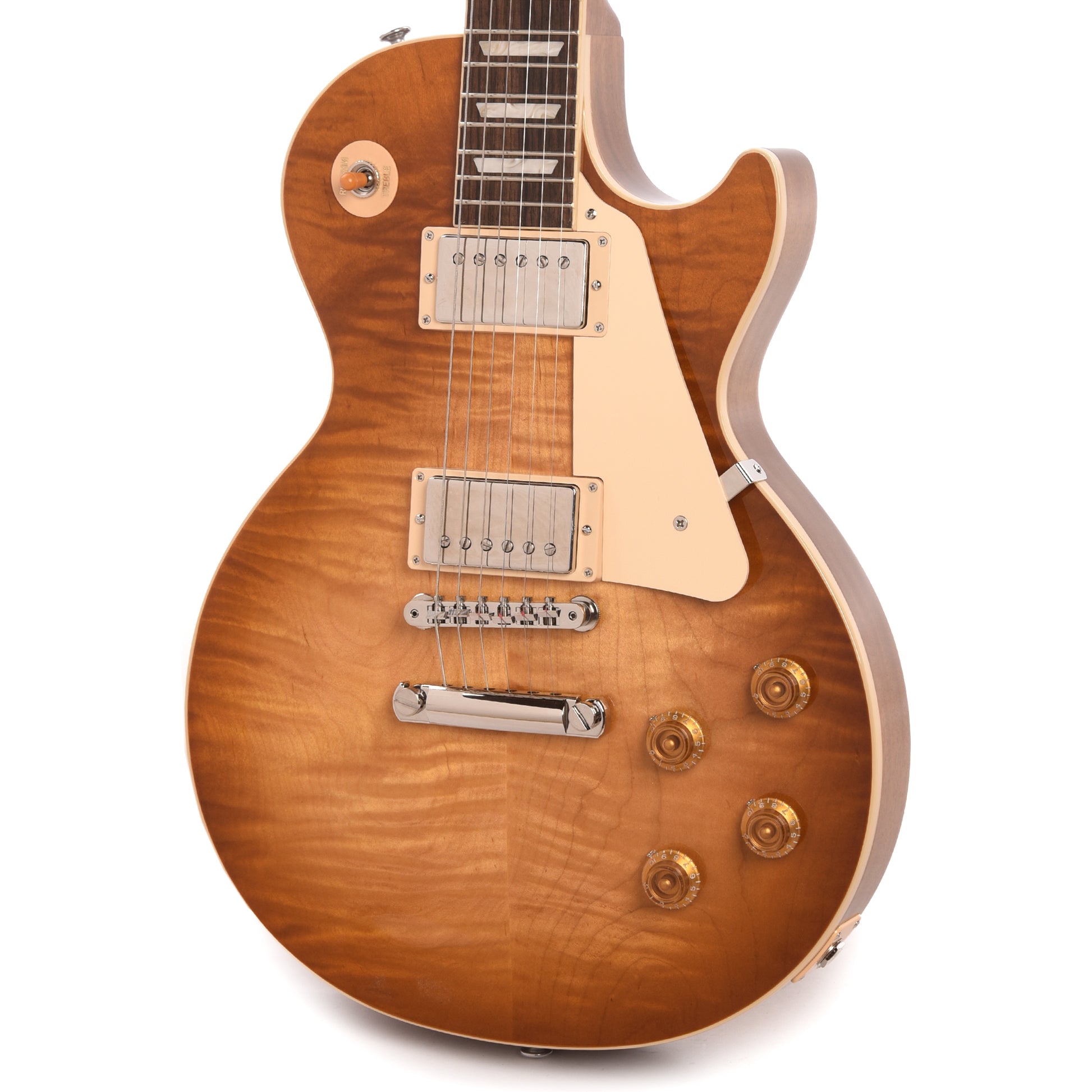 Gibson Original Less Paul Standard '50s Dirty Lemon Burst Electric Guitars / Solid Body