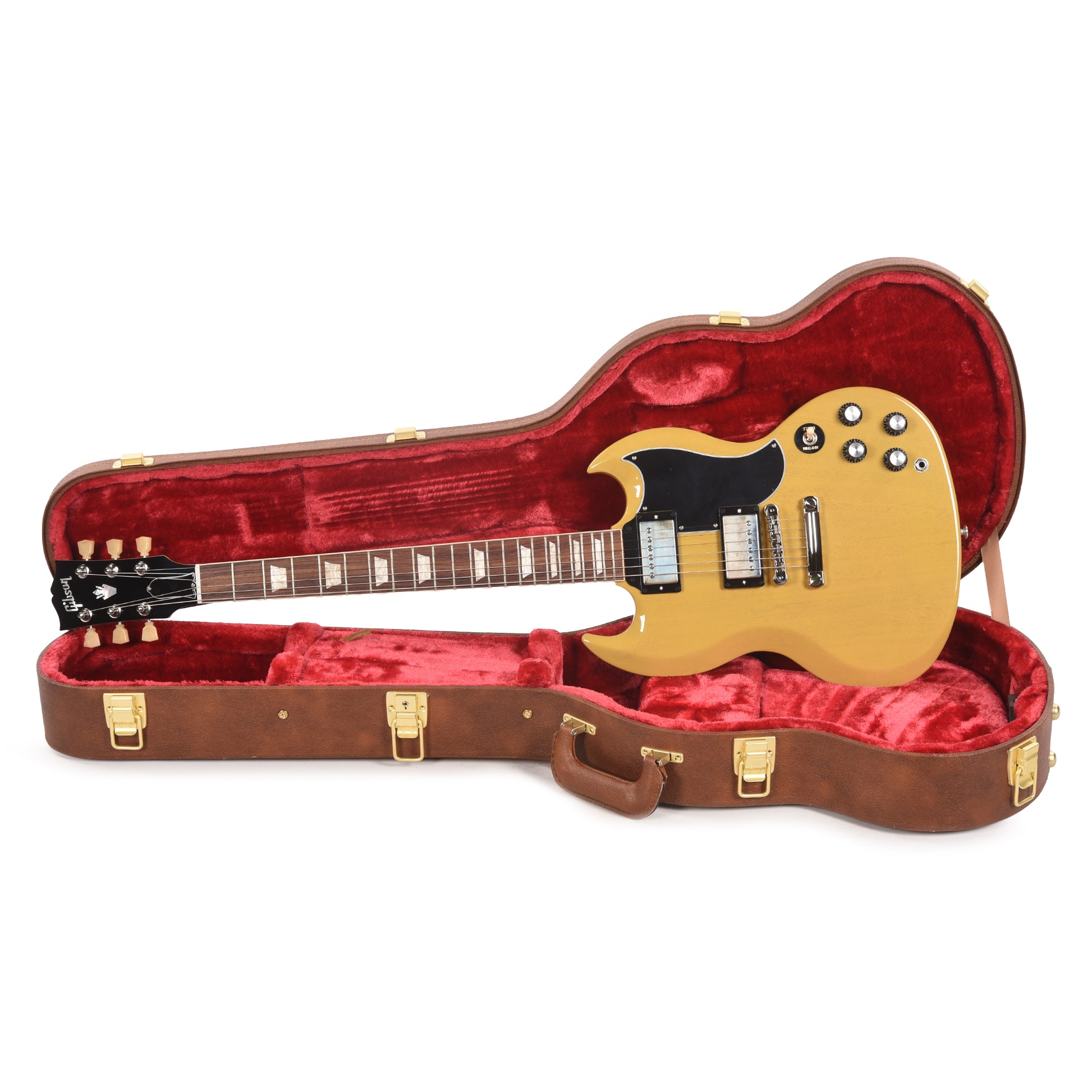 Gibson Original SG Standard '61 Stop Bar TV Yellow Electric Guitars / Solid Body