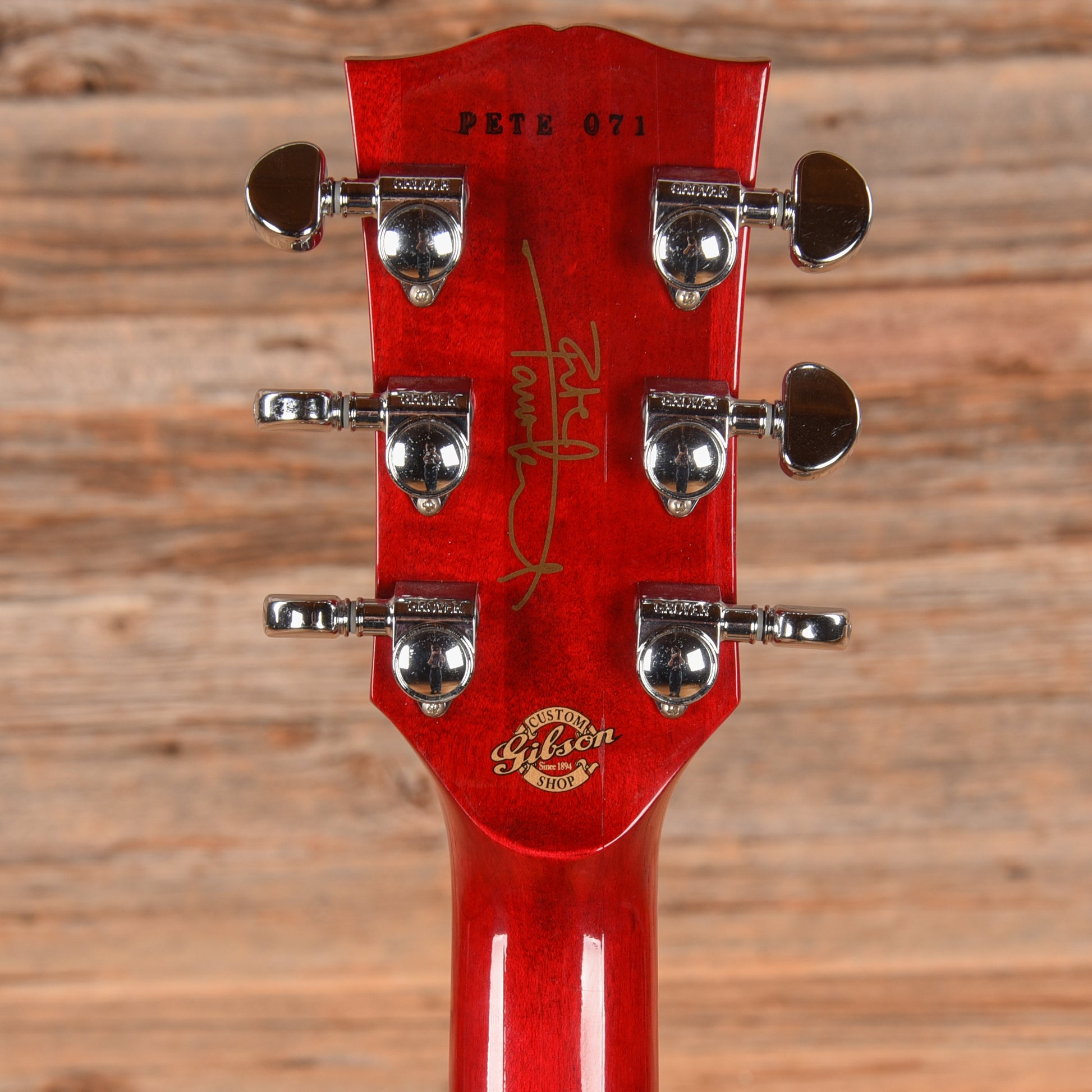 Gibson Pete Townshend Les Paul Deluxe #1 Wine Red 2005 Electric Guitars / Solid Body