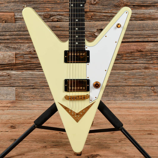 Gibson Reverse Flying V Alpine White Electric Guitars / Solid Body
