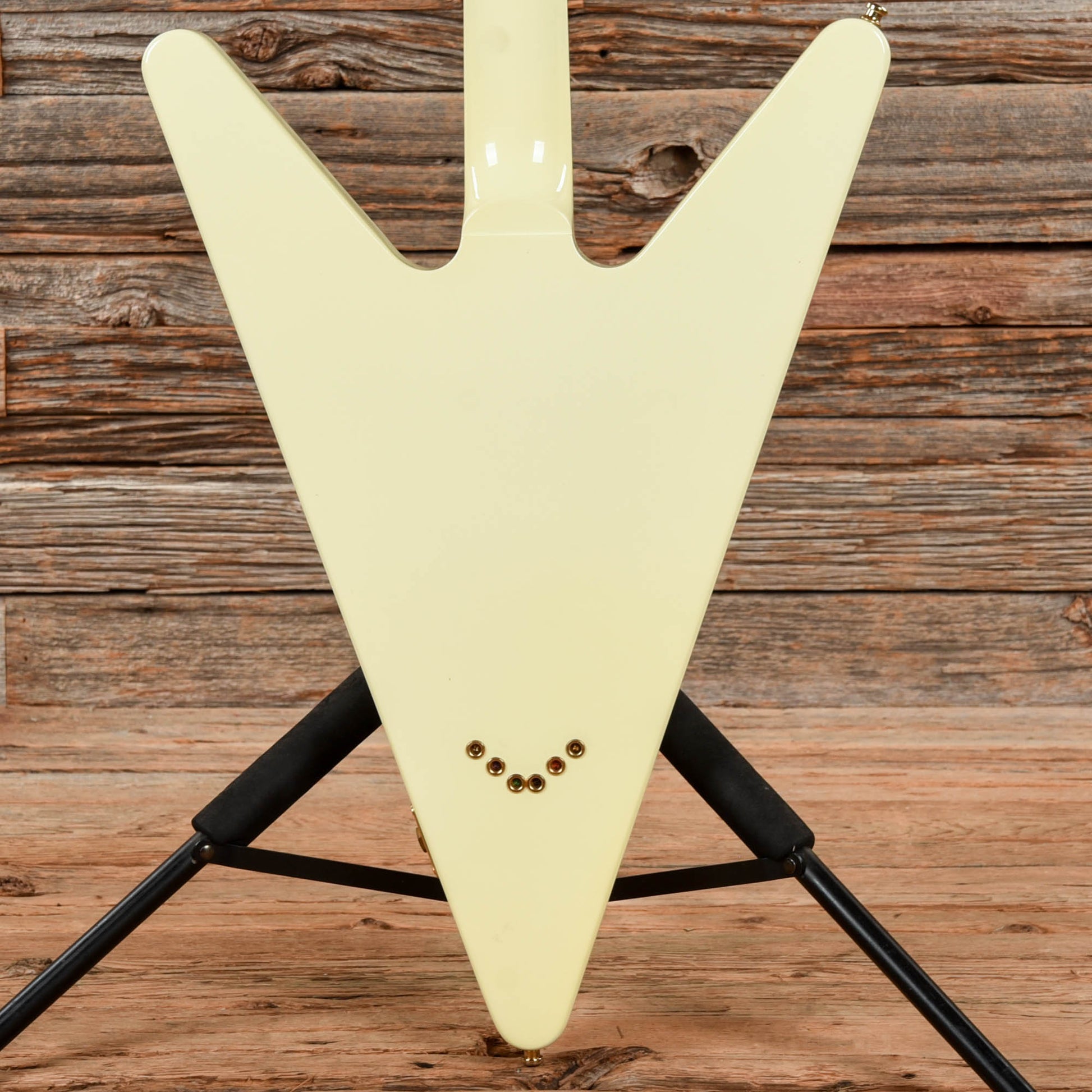 Gibson Reverse Flying V Alpine White Electric Guitars / Solid Body