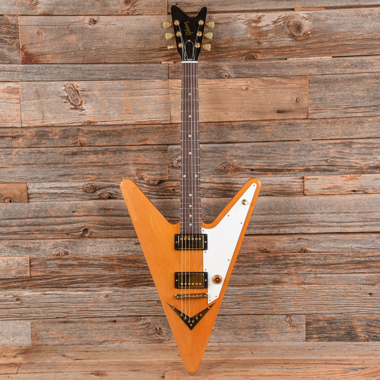 Gibson Reverse Flying V GOTW #29 Natural 2007 Electric Guitars / Solid Body