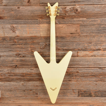 Gibson Reverse Flying V White  - Dave Amato of REO Speedwagon Electric Guitars / Solid Body