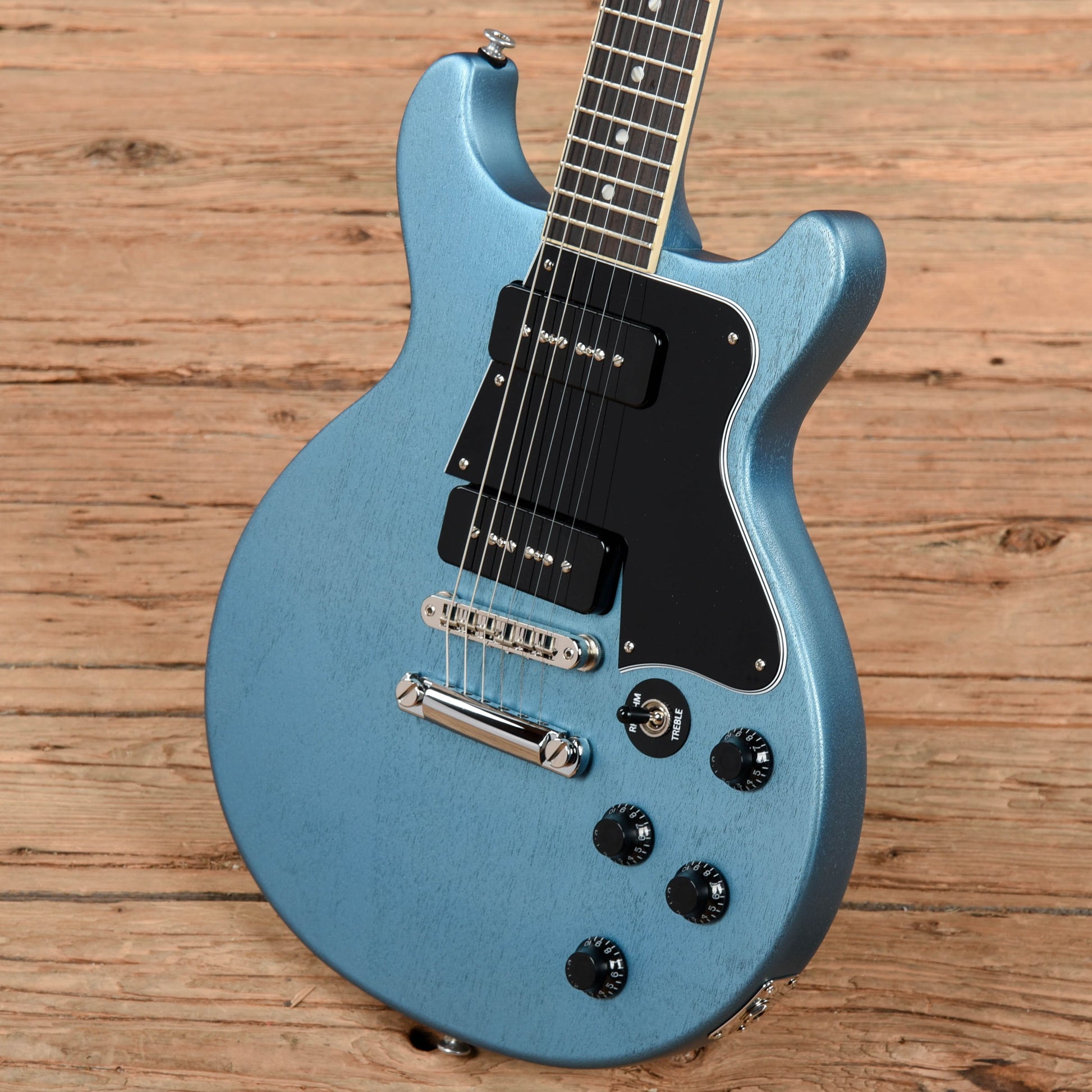 Gibson Rick Beato Signature Les Paul Special Double Cut TV Blue Mist 2022 Electric Guitars / Solid Body