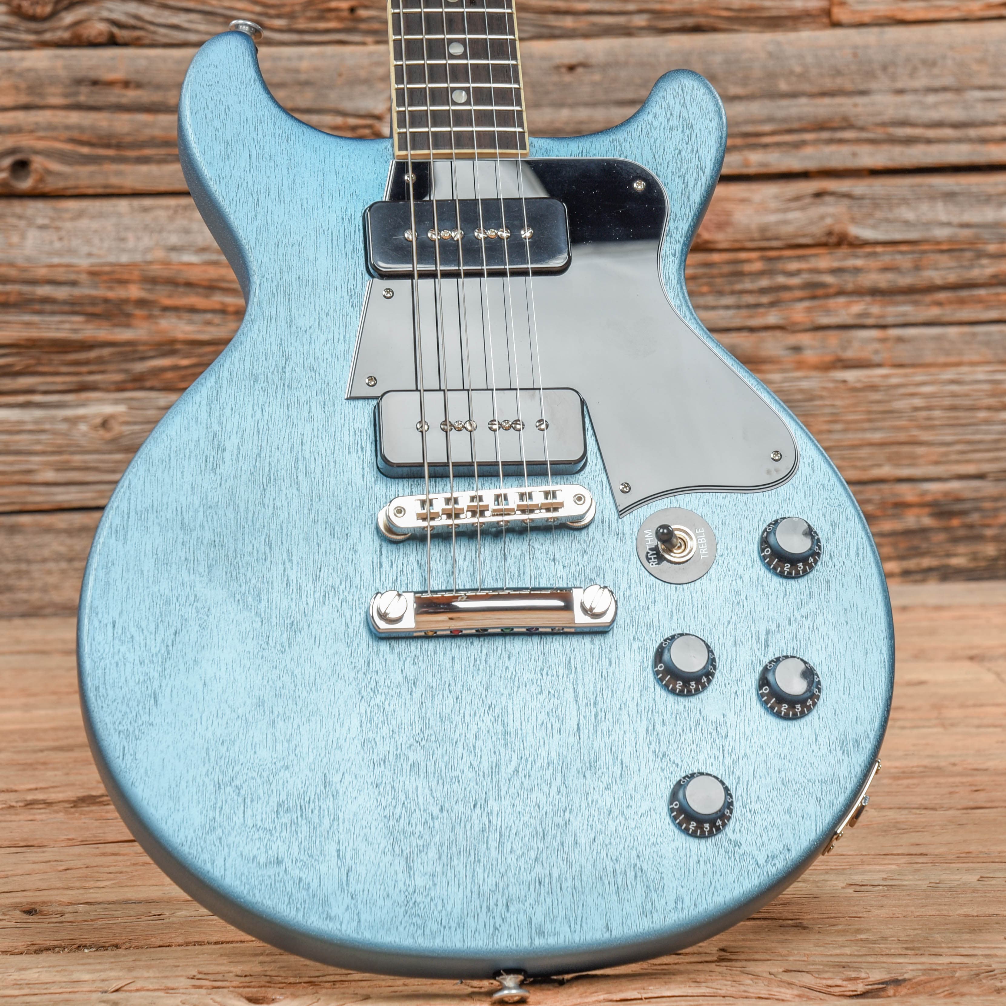 Gibson Rick Beato Signature Les Paul Special Double Cut TV Blue Mist 2022 Electric Guitars / Solid Body