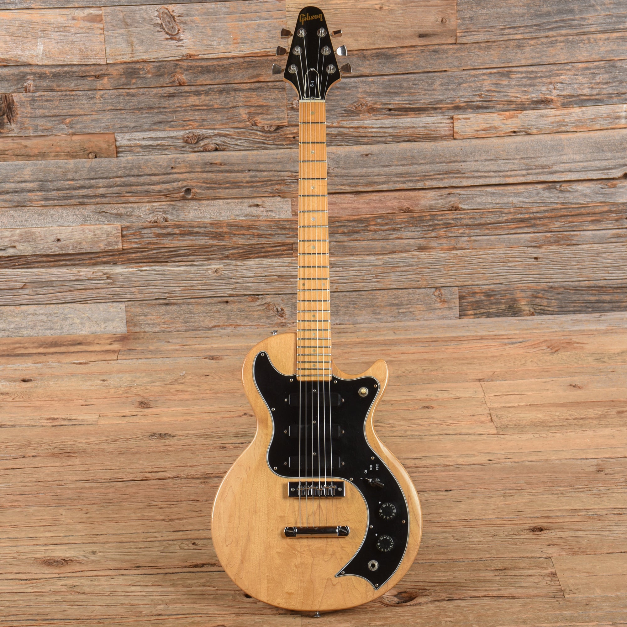 Gibson S-1 Natural 1978 Electric Guitars / Solid Body