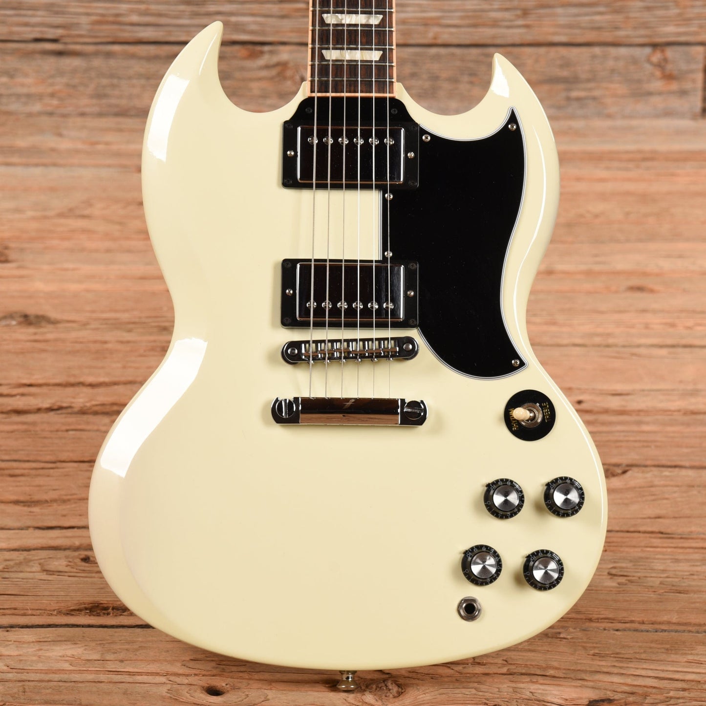 Gibson SG 61 Reissue White 2013 Electric Guitars / Solid Body