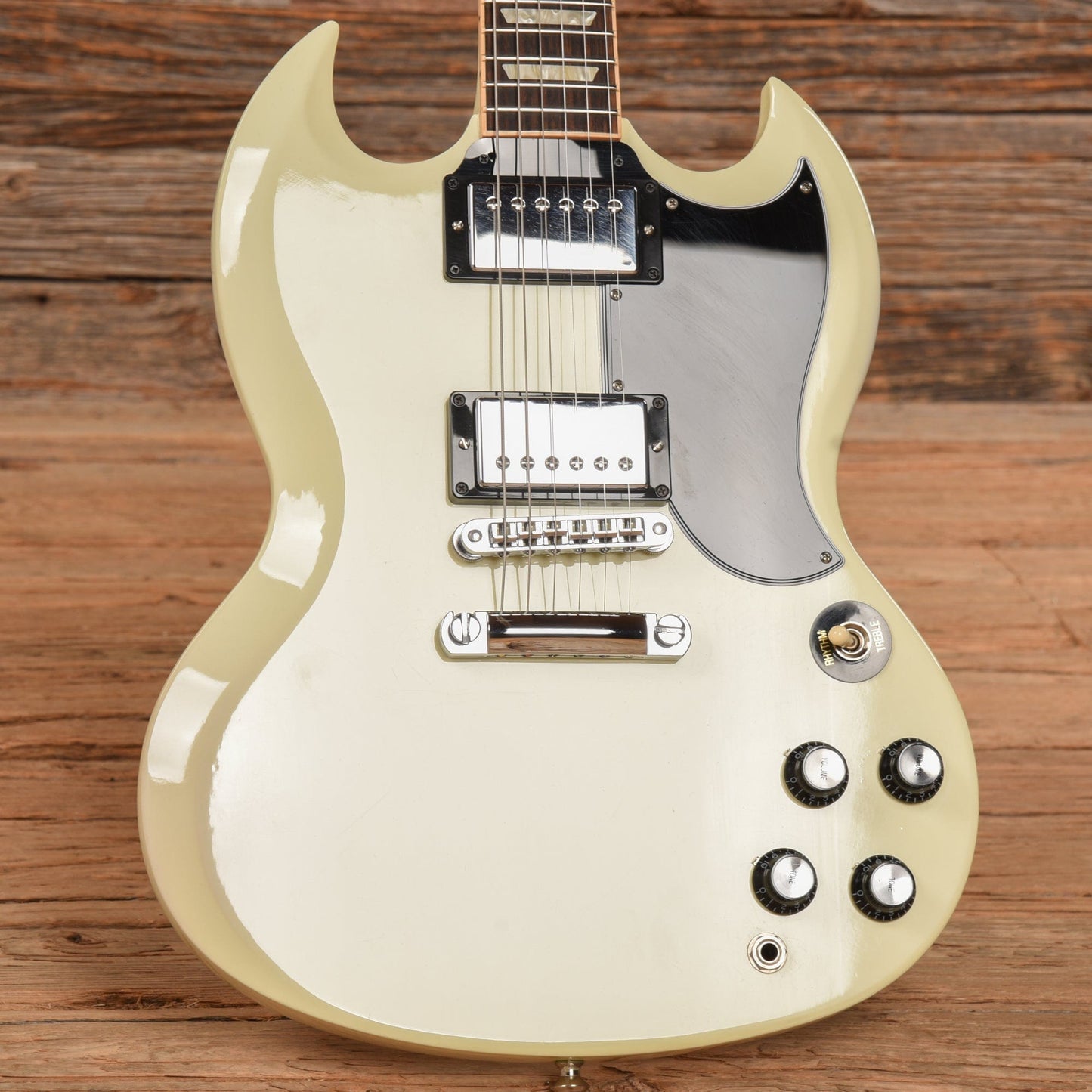 Gibson SG 61 Reissue White 2013 Electric Guitars / Solid Body