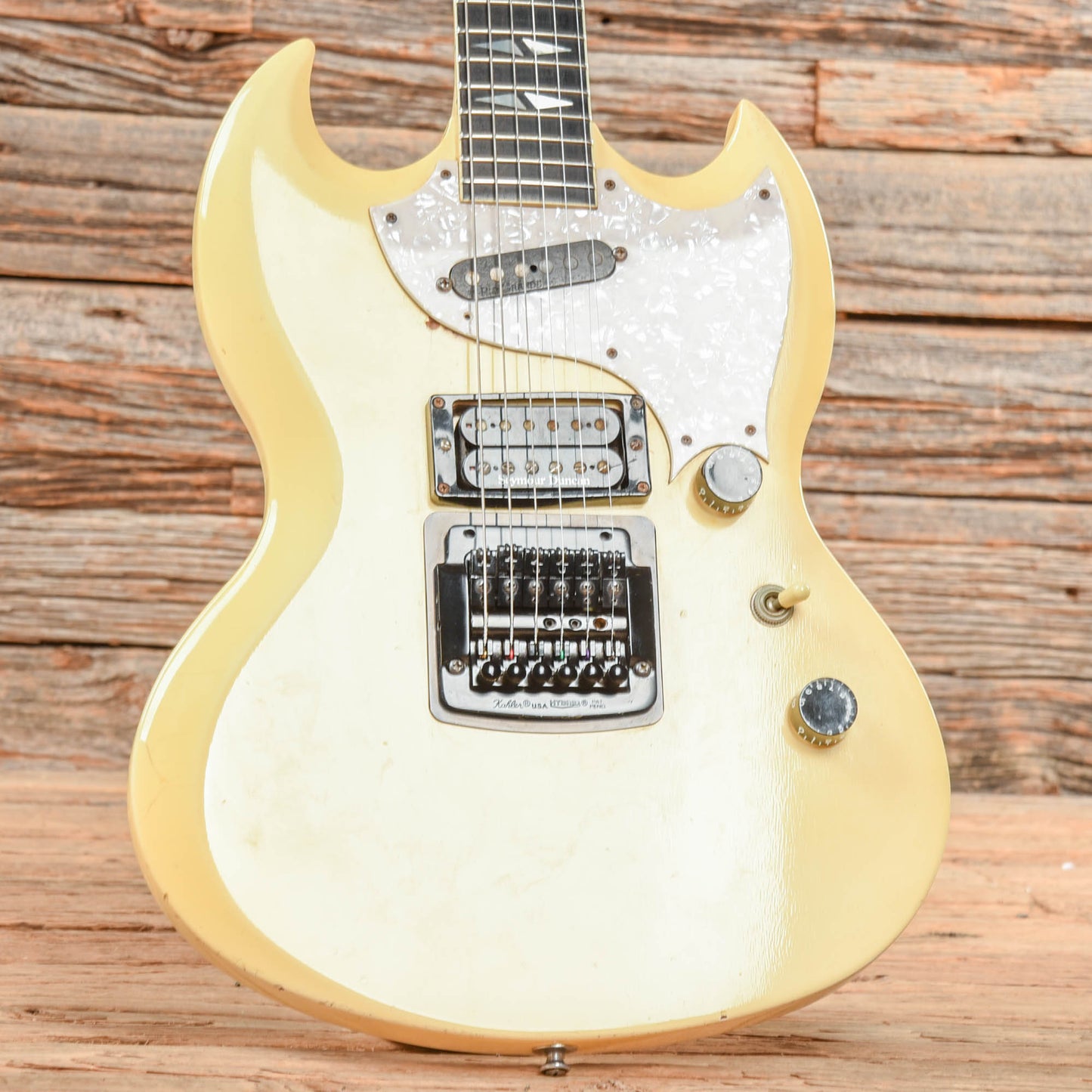 Gibson SG 90 Double White 1988 Electric Guitars / Solid Body