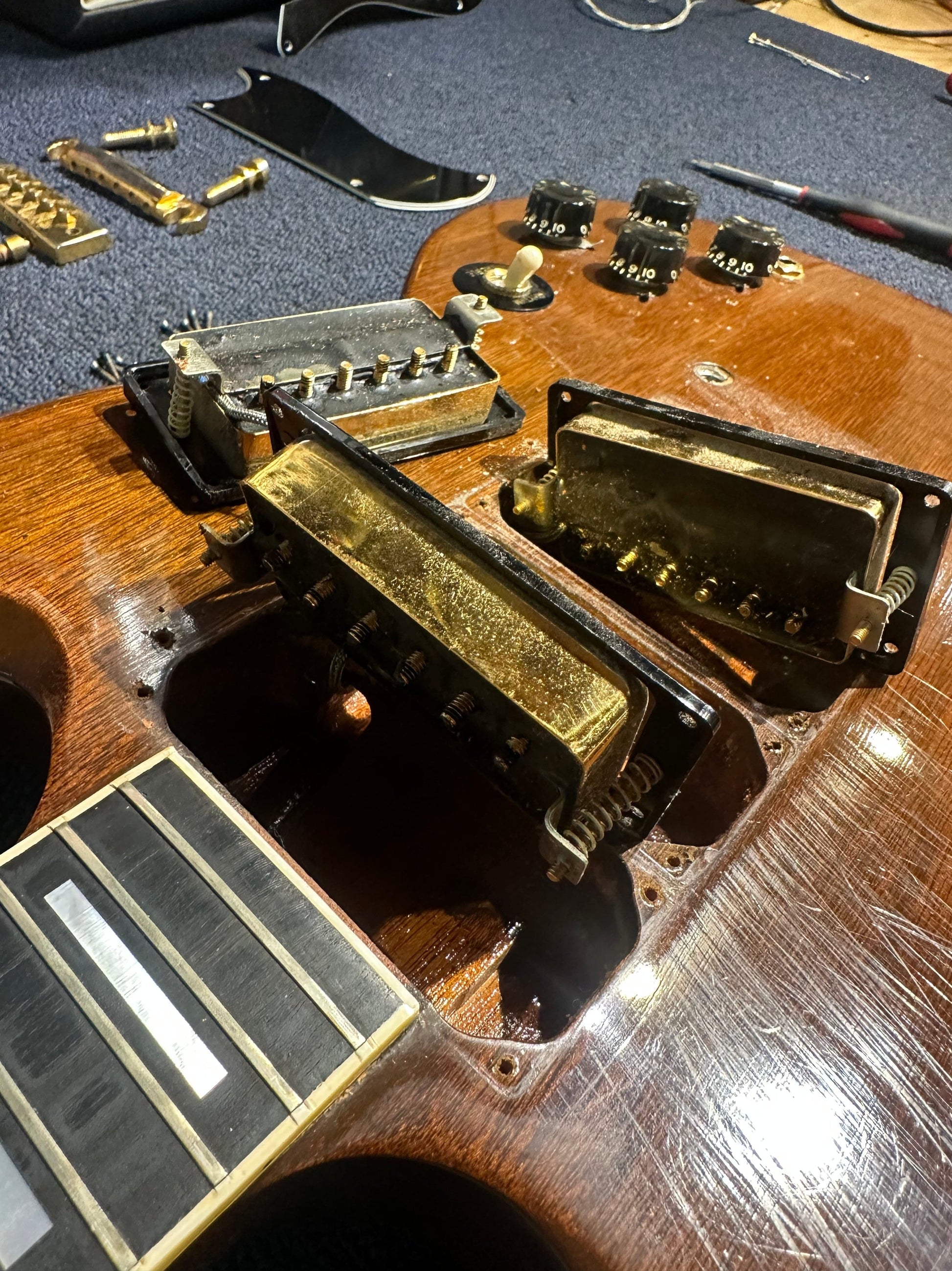 Gibson SG Custom Brown 1972 Electric Guitars / Solid Body