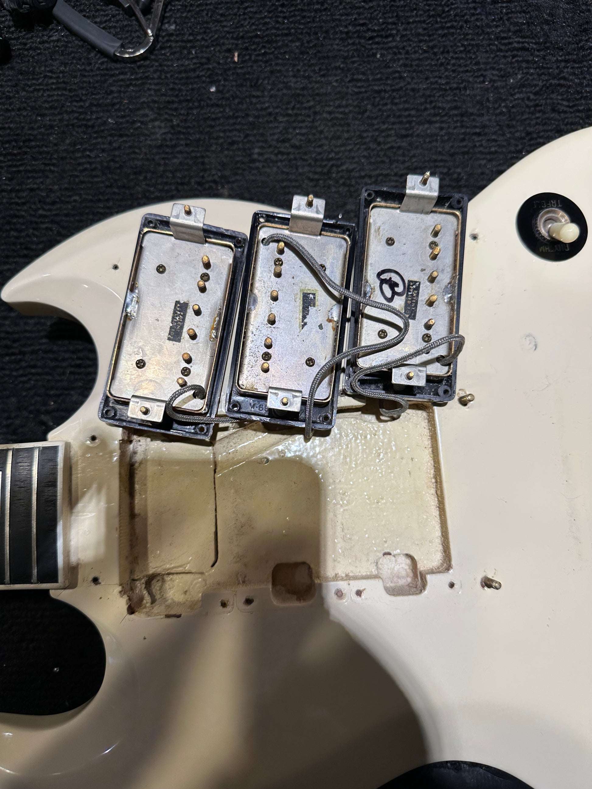 Gibson SG Custom Polaris White 1963 Electric Guitars / Solid Body