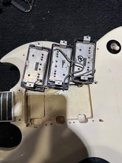 Gibson SG Custom Polaris White 1963 Electric Guitars / Solid Body
