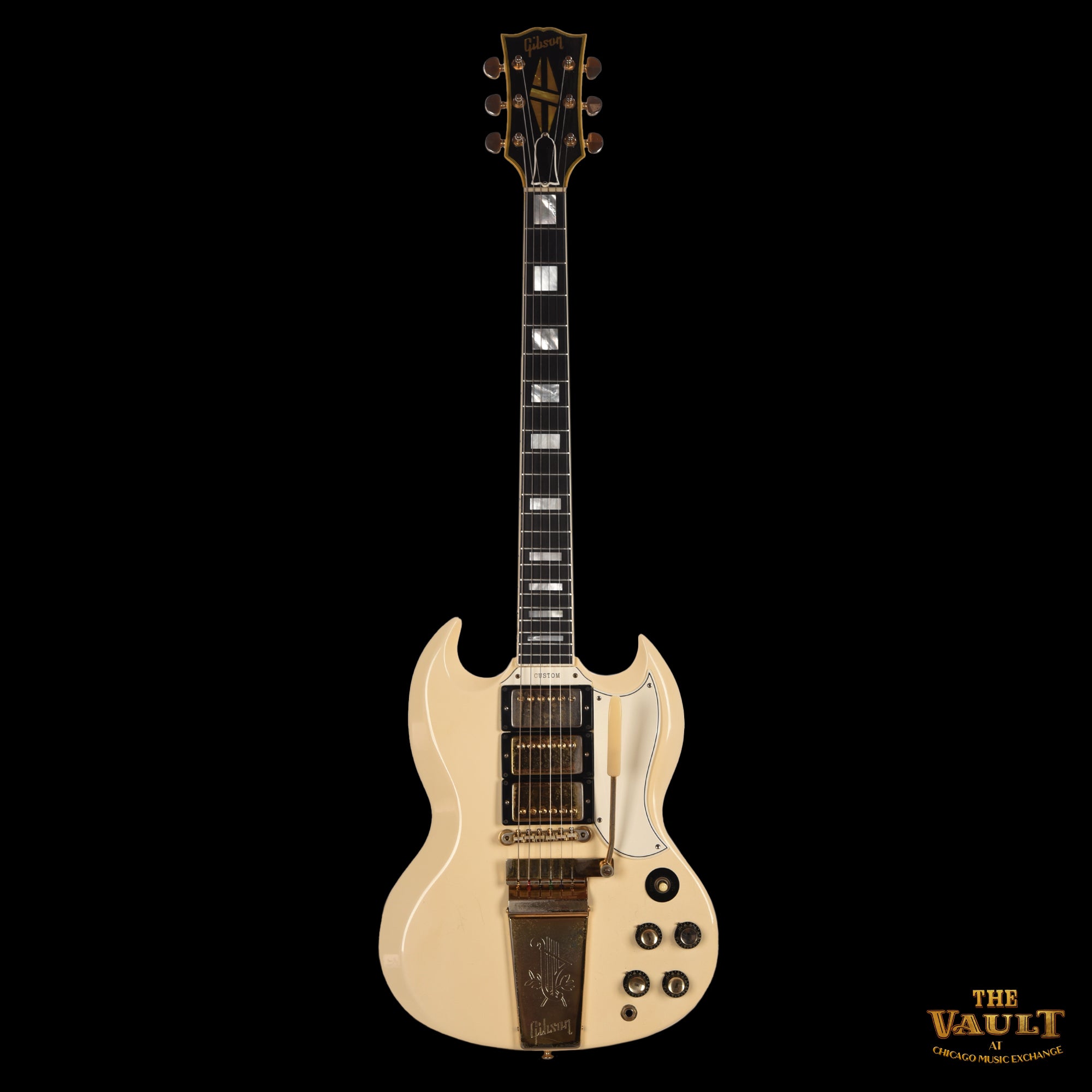 Gibson SG Custom Polaris White 1963 Electric Guitars / Solid Body