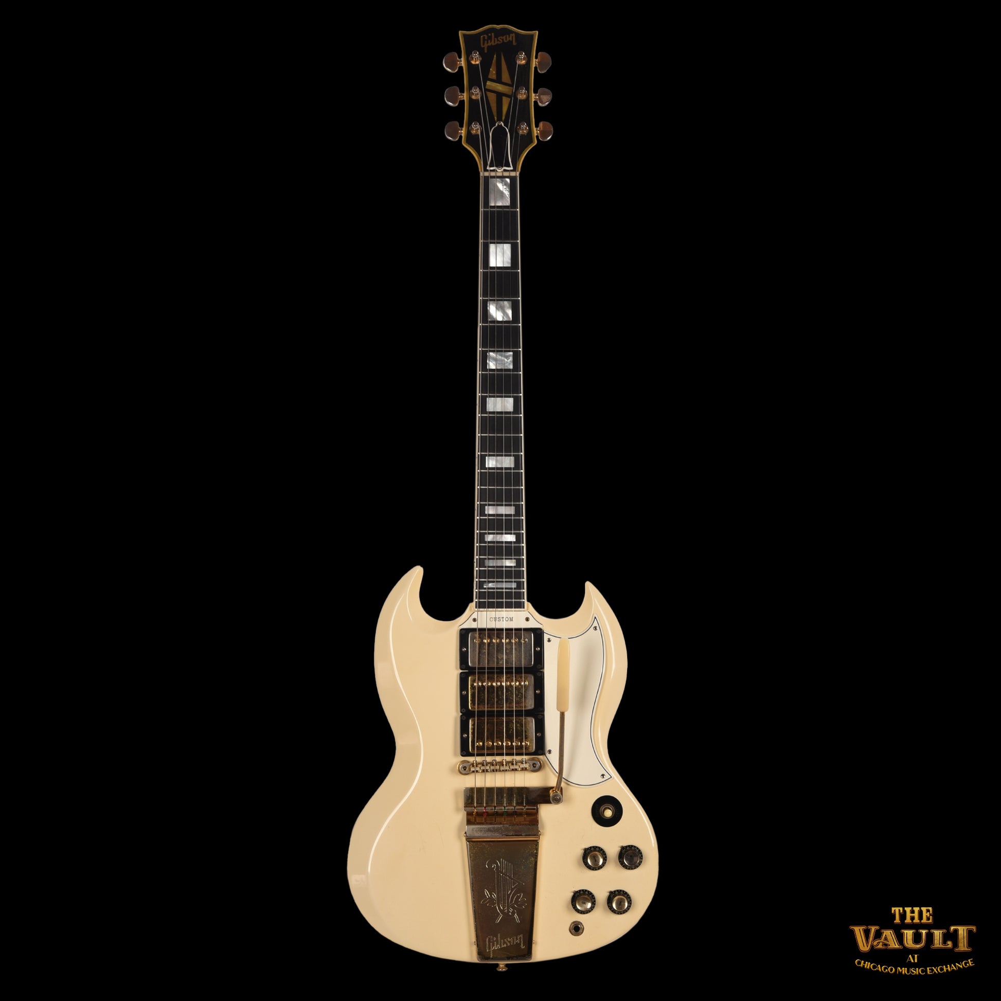 Gibson SG Custom Polaris White 1963 Electric Guitars / Solid Body
