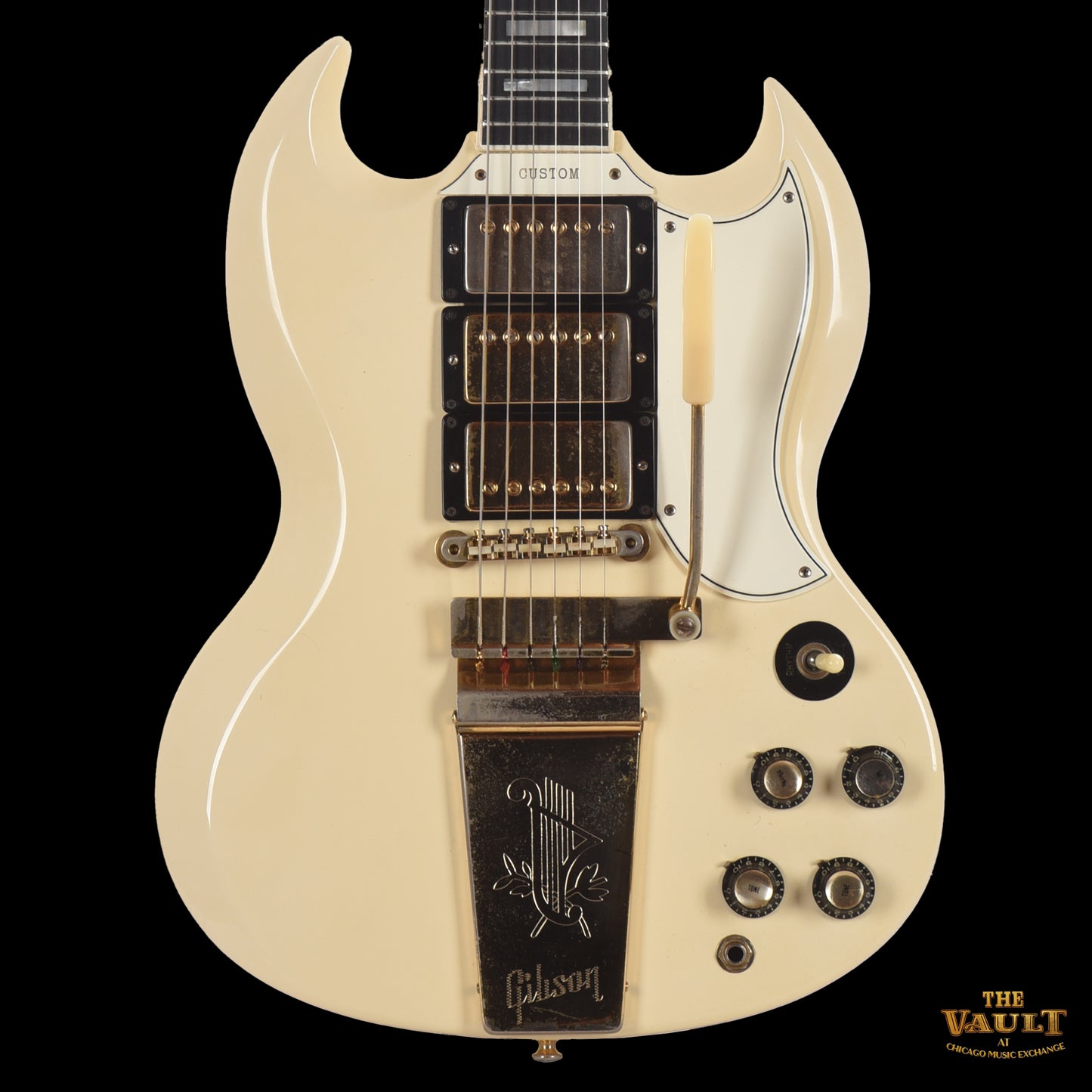 Gibson SG Custom Polaris White 1963 Electric Guitars / Solid Body