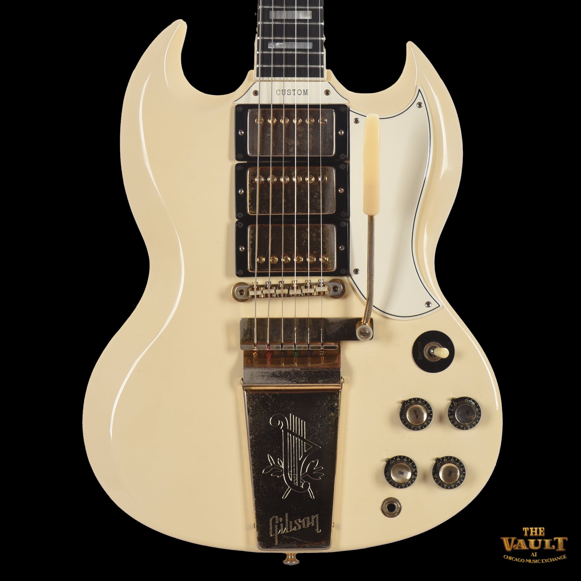 Gibson SG Custom Polaris White 1963 Electric Guitars / Solid Body