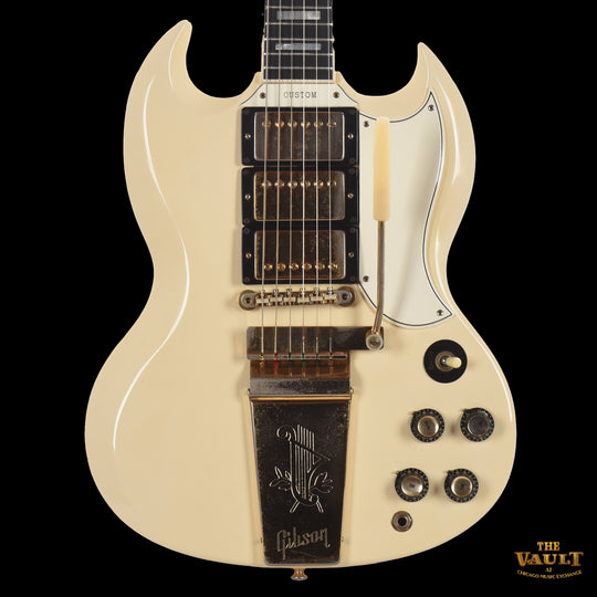 Gibson SG Custom Polaris White 1963 Electric Guitars / Solid Body