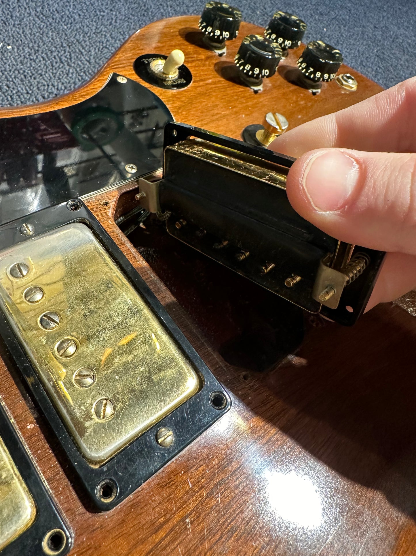 Gibson SG Custom Walnut 1973 Electric Guitars / Solid Body
