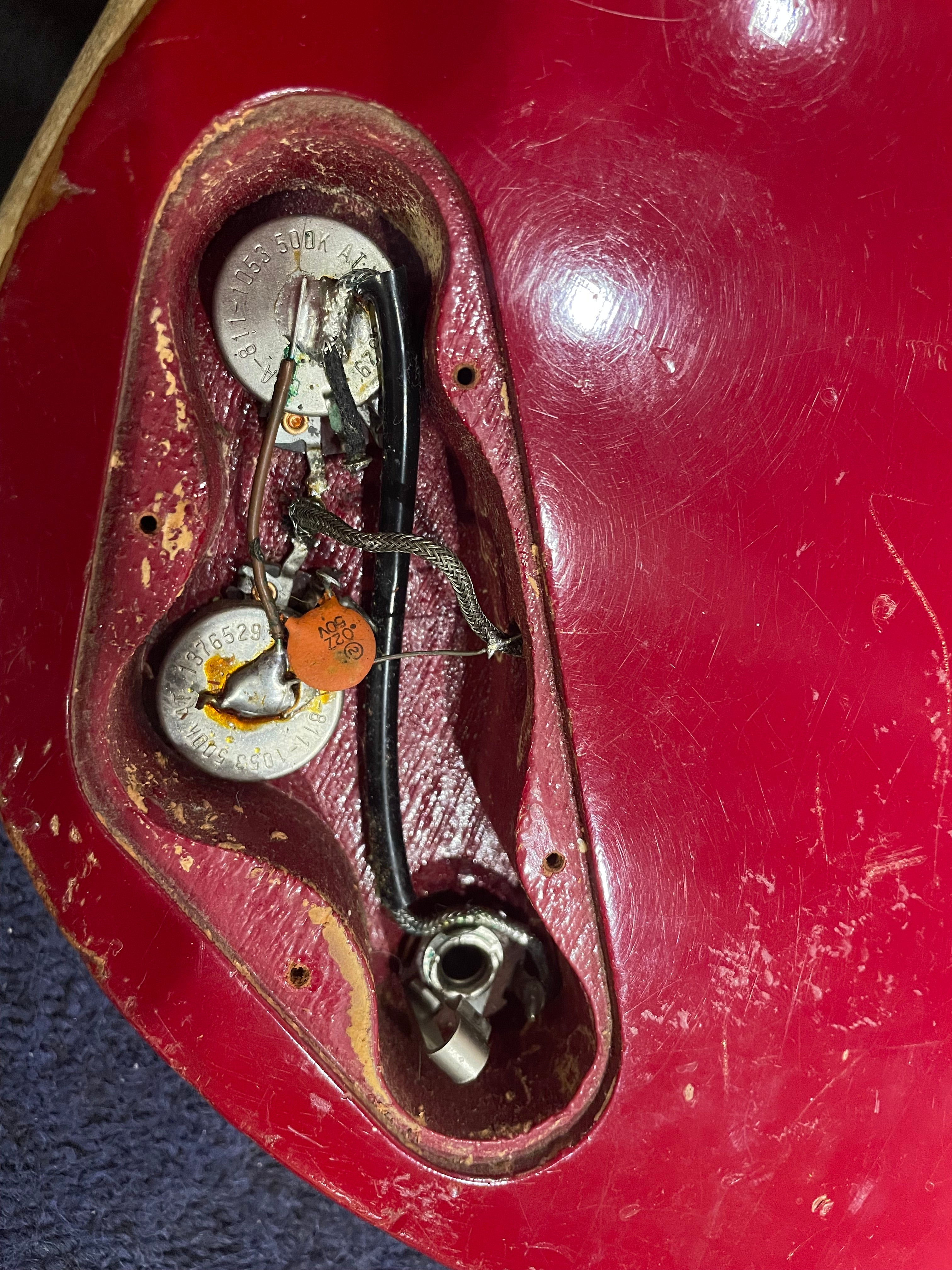 Gibson SG Junior Cardinal Red 1965 Electric Guitars / Solid Body