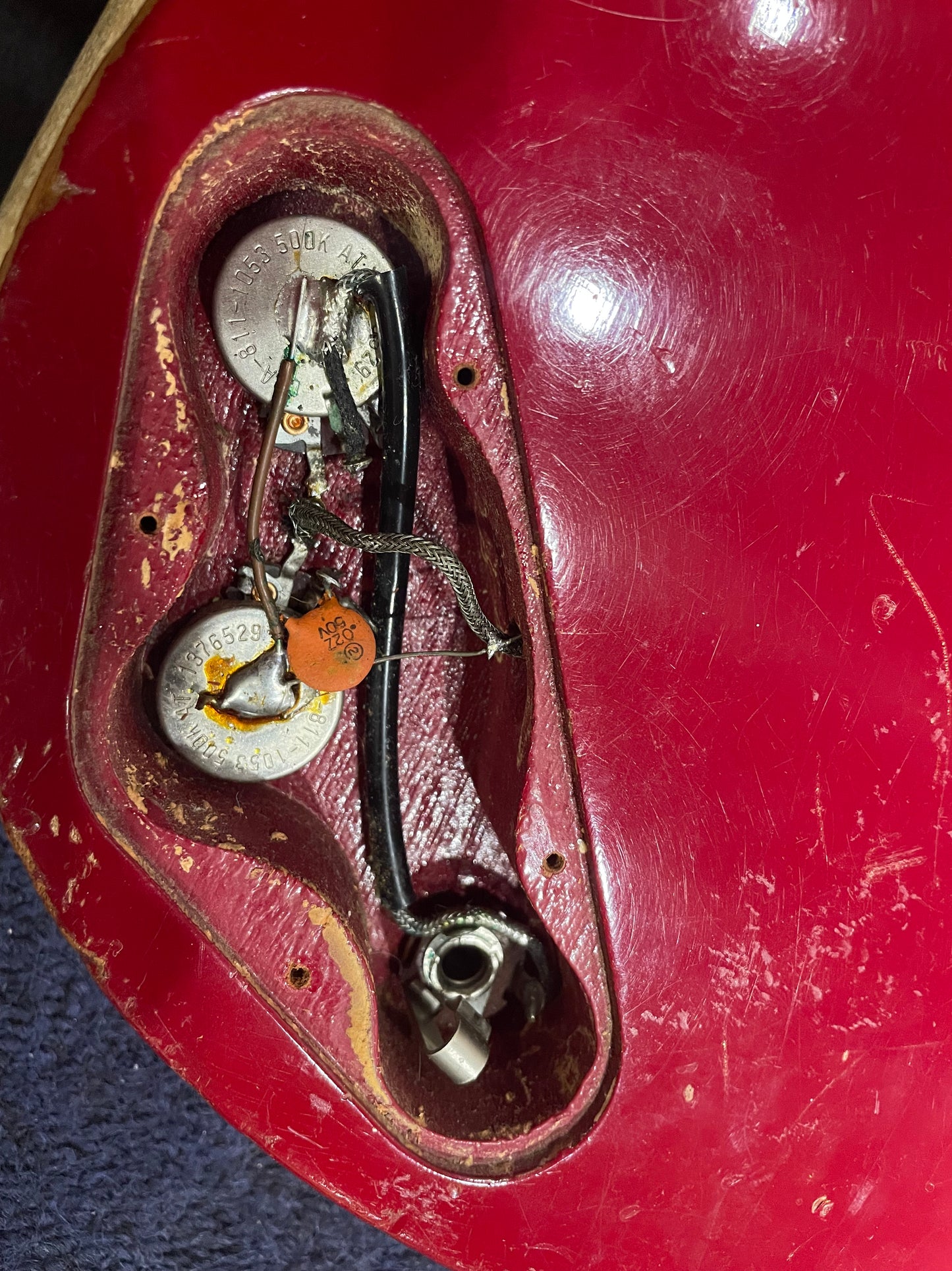 Gibson SG Junior Cardinal Red 1965 Electric Guitars / Solid Body