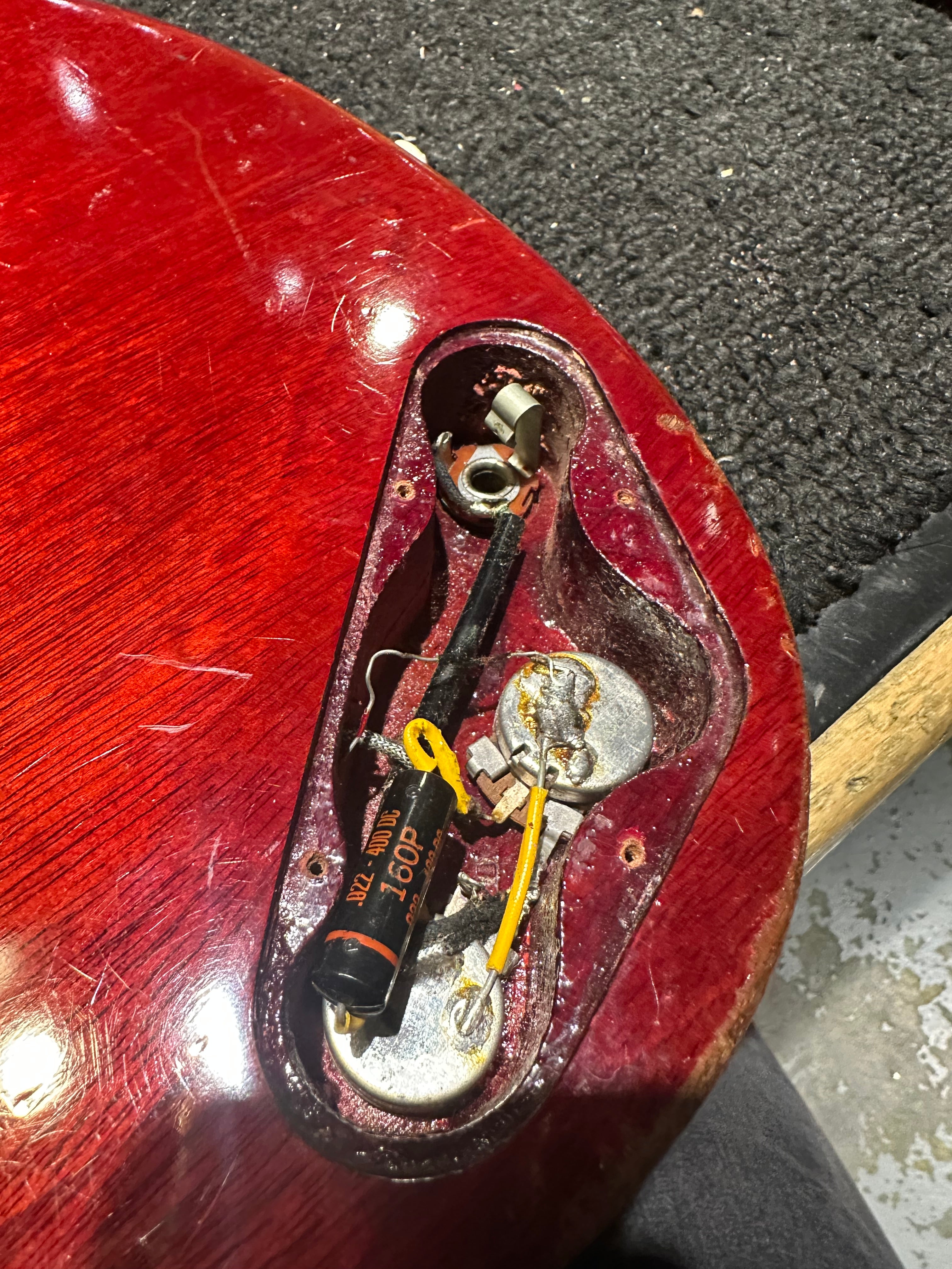 Gibson SG Junior Cherry 1962 Electric Guitars / Solid Body