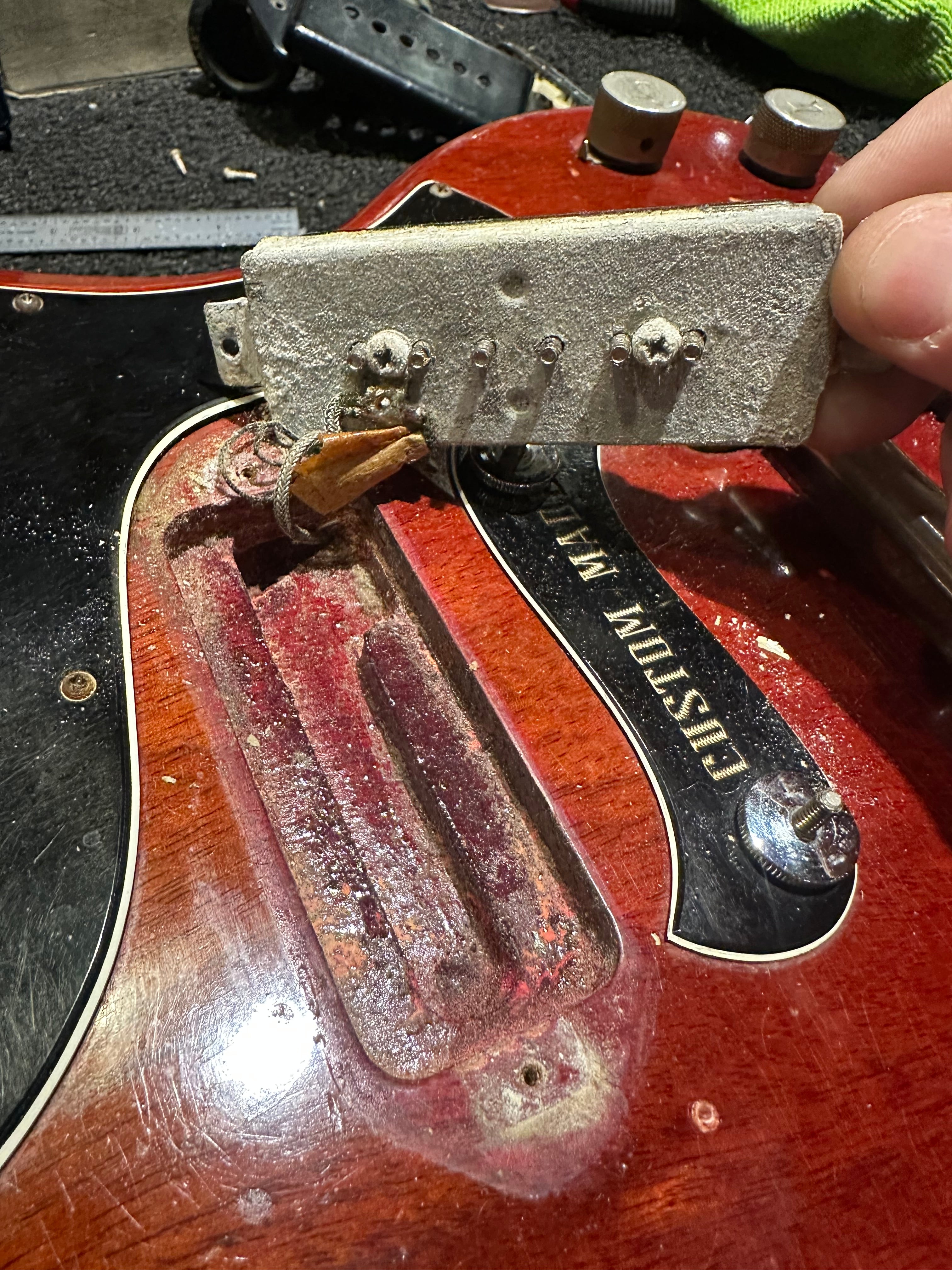 Gibson SG Junior Cherry 1962 Electric Guitars / Solid Body