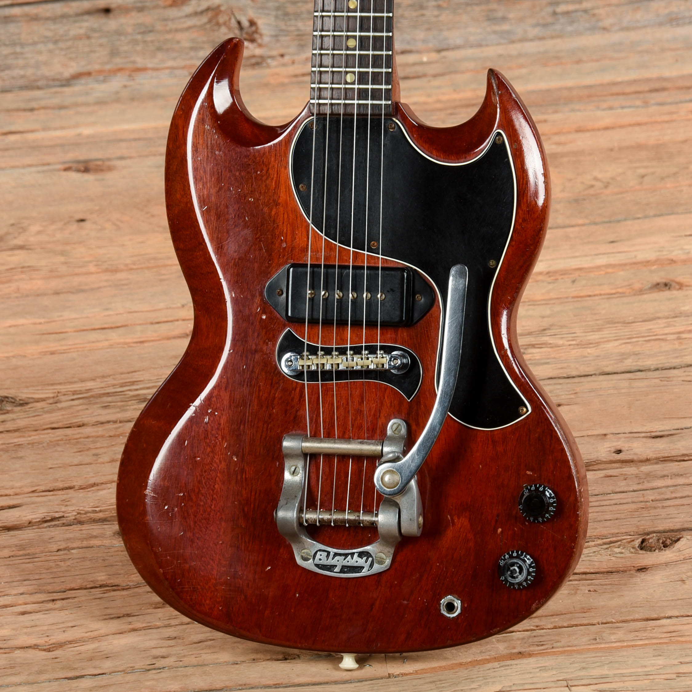 Gibson SG Junior Cherry 1962 Electric Guitars / Solid Body