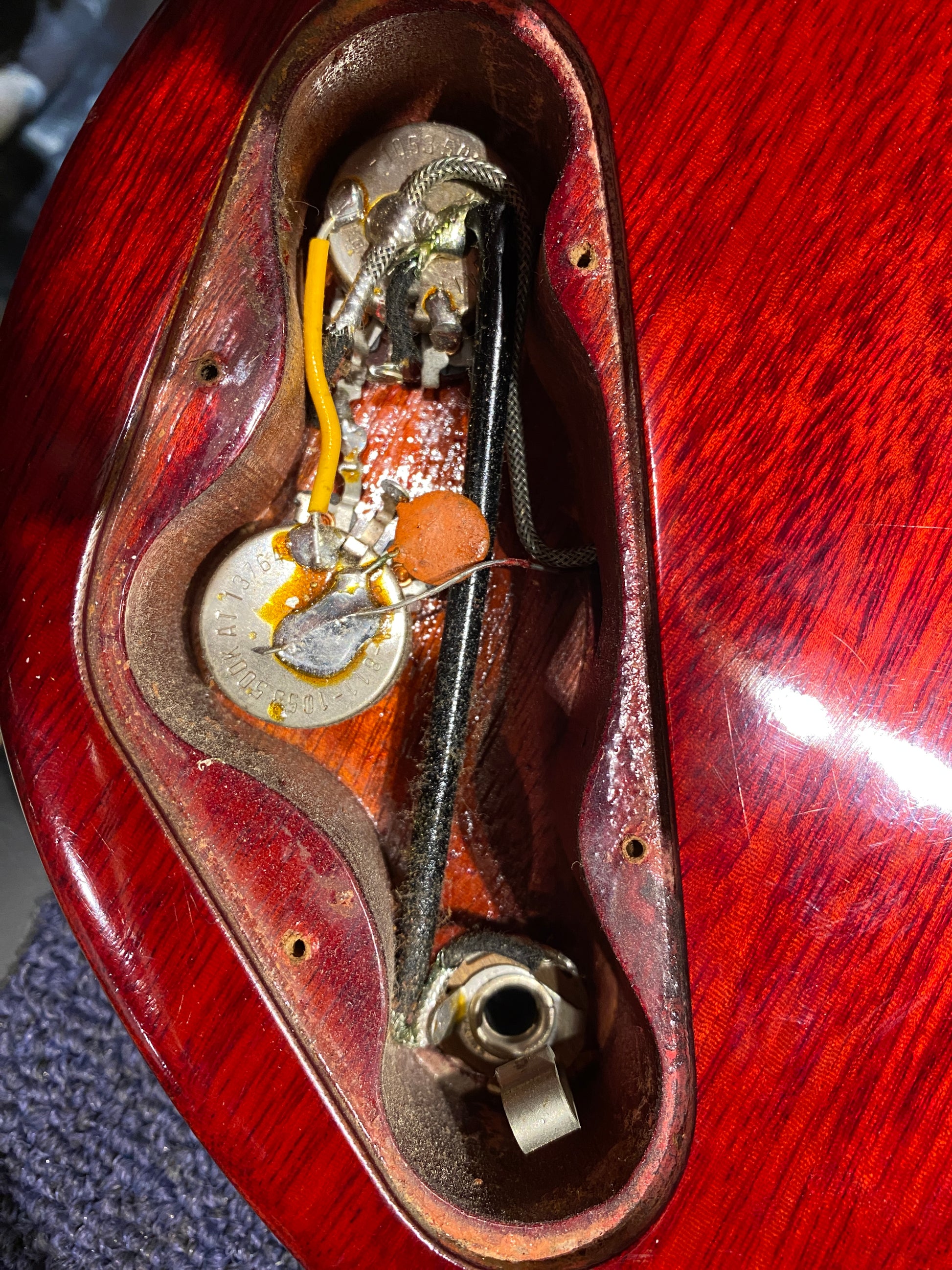 Gibson SG Junior Cherry 1964 Electric Guitars / Solid Body