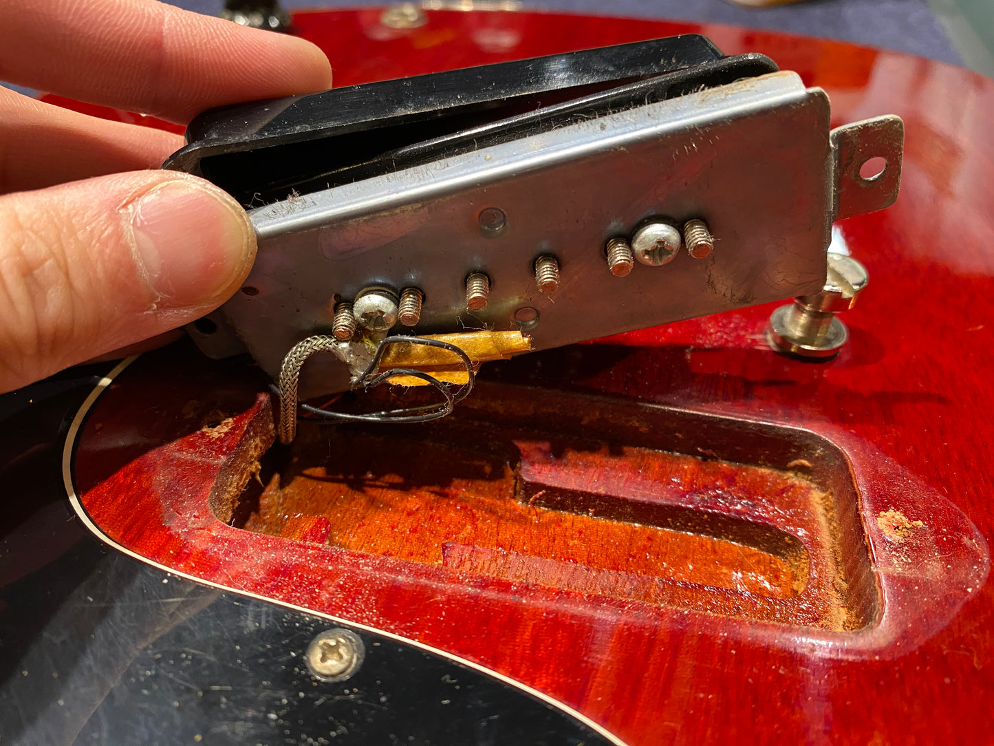 Gibson SG Junior Cherry 1964 Electric Guitars / Solid Body